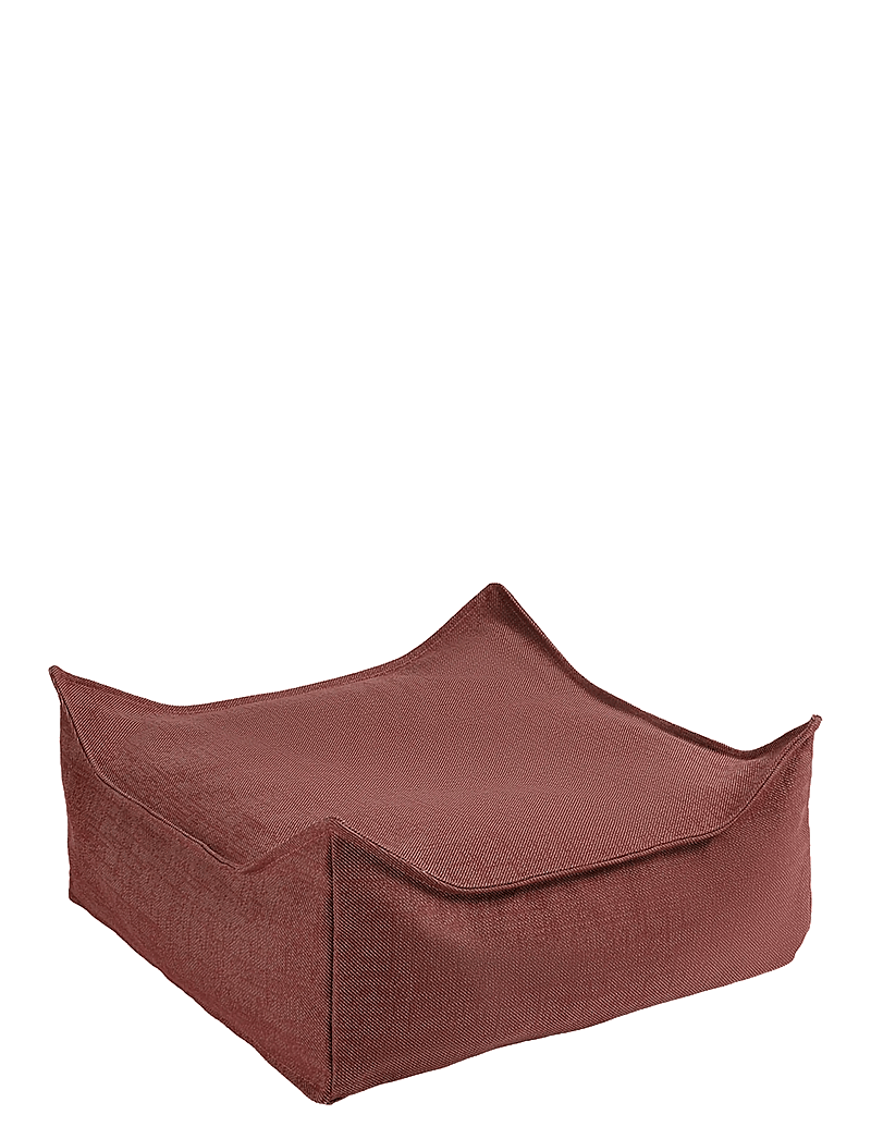 Wigiwama - Seashell Outdoor Square Ottoman - välimööbel - pomegranate - 1