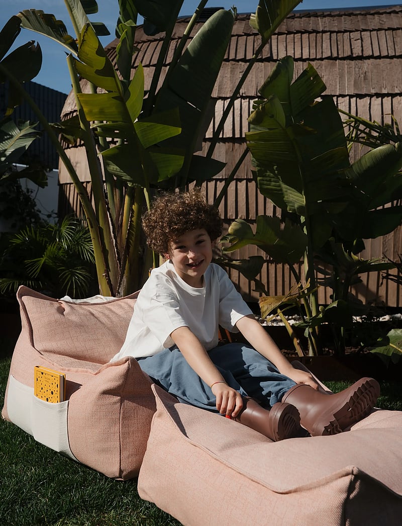 Wigiwama - Seashell Outdoor Square Ottoman - välimööbel - seashell - 3