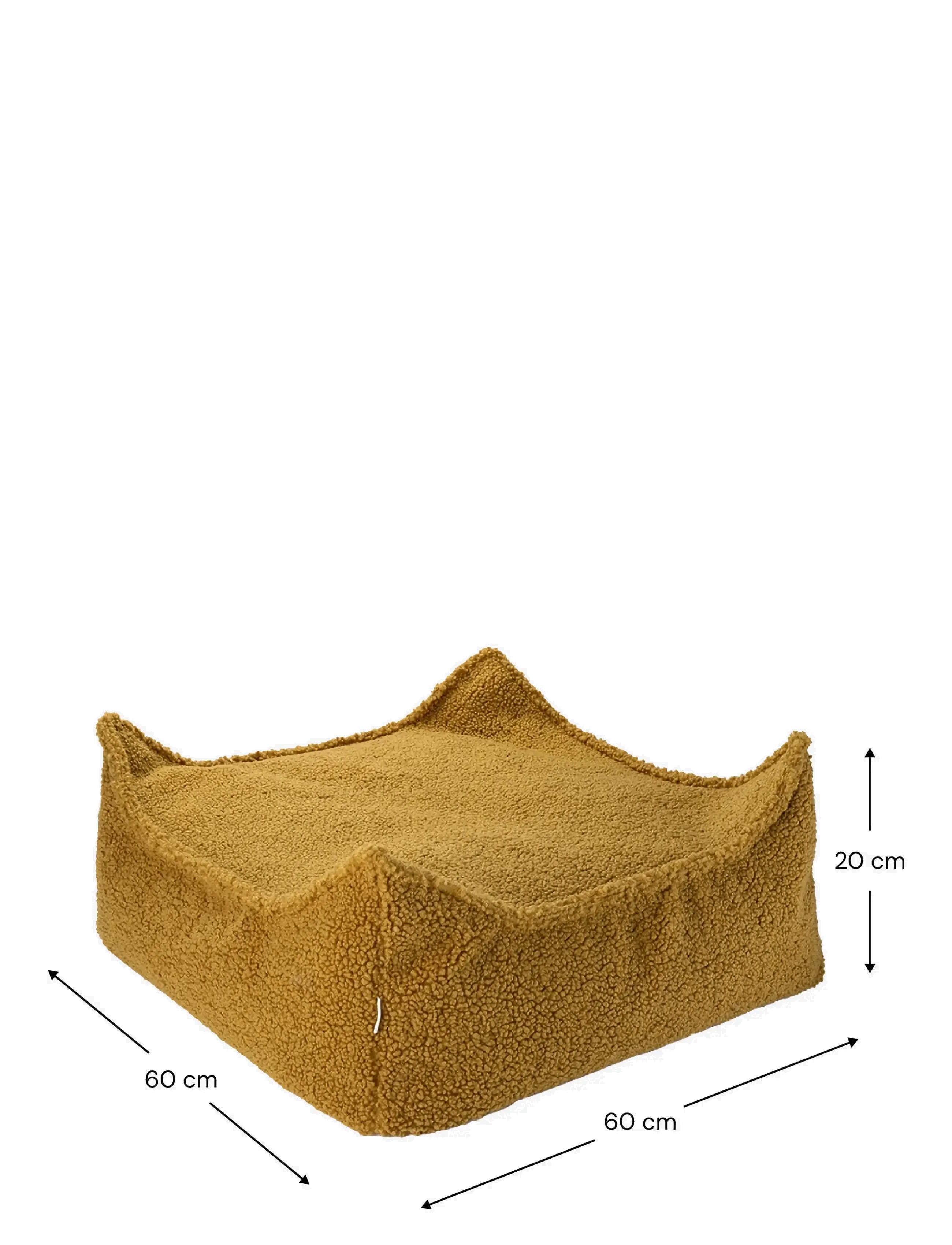 Wigiwama - Square Ottoman teddy - poufs & lehnstühle - maple - 2