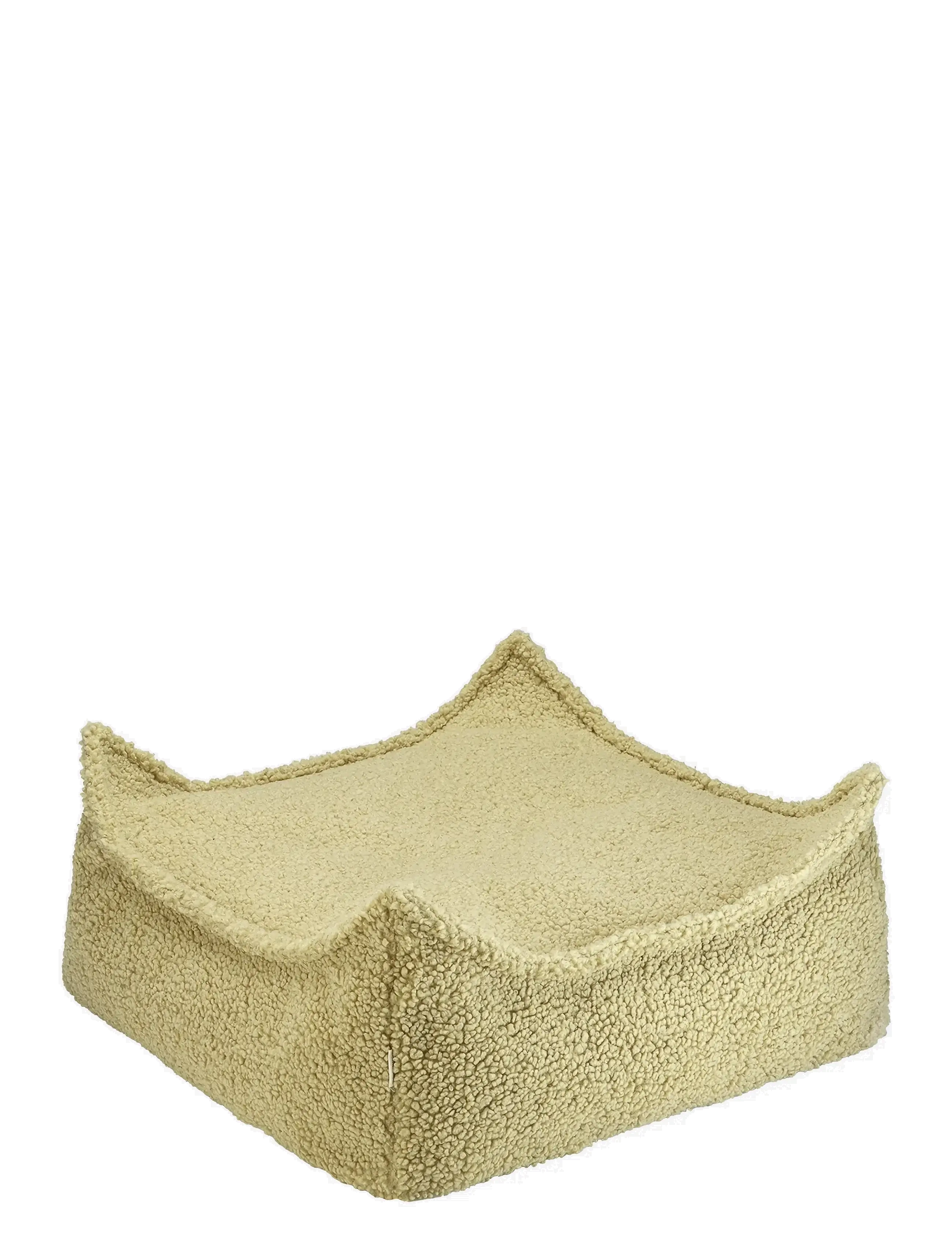 Wigiwama - Square Ottoman teddy - poufs & lehnstühle - matcha - 1