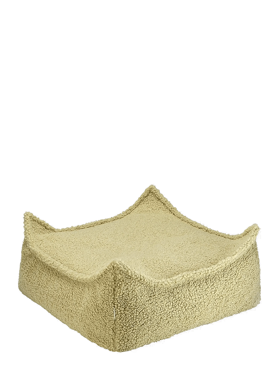 Wigiwama - Square Ottoman teddy - poufs & lehnstühle - matcha - 1