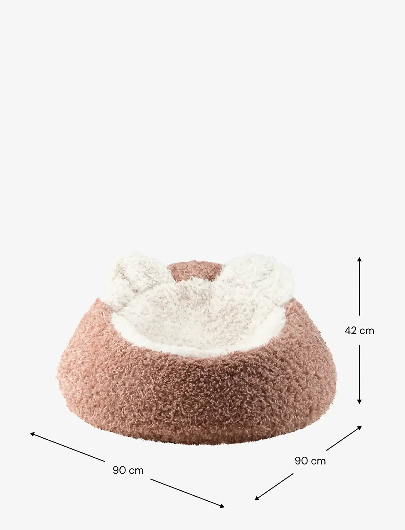 Wigiwama - Beanbag Yeti - puhvetid ja tugitoolid - blush - 2