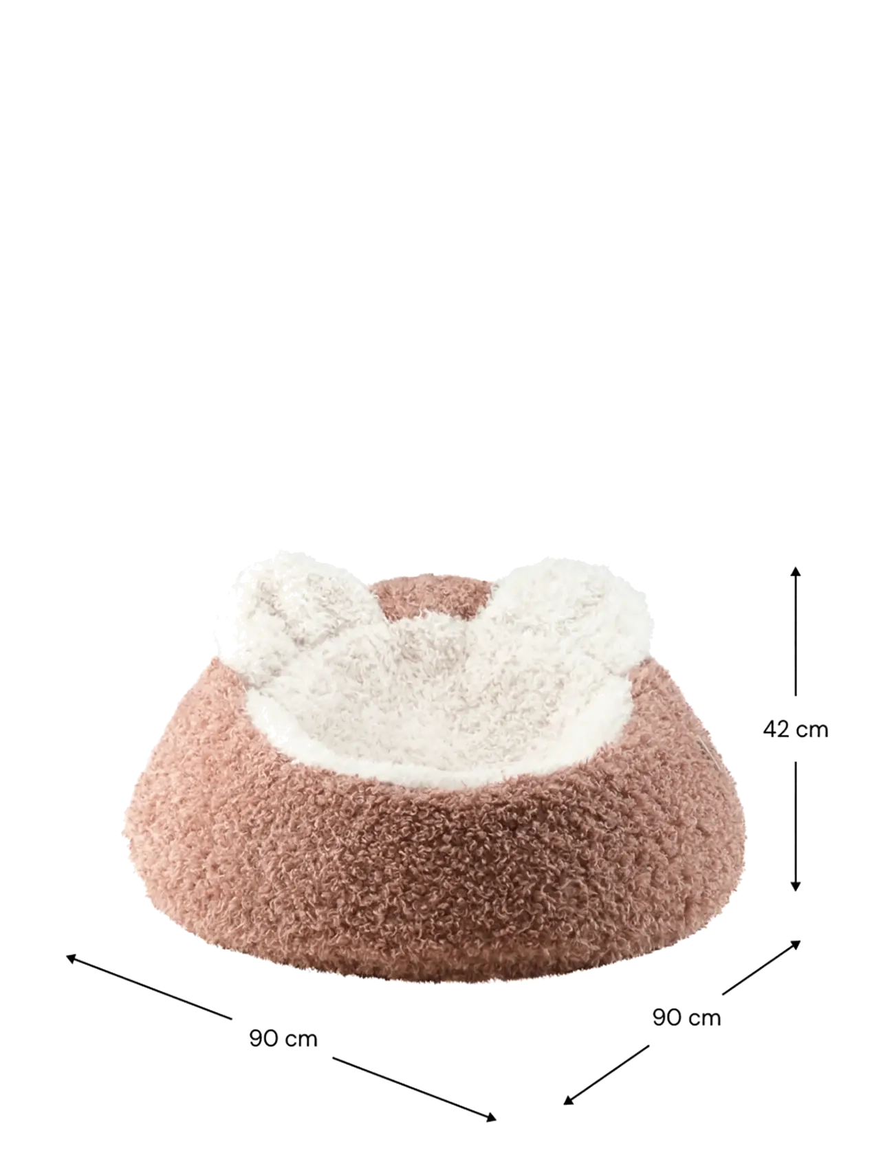 Wigiwama - Beanbag Yeti - poufs & lehnstühle - blush - 2