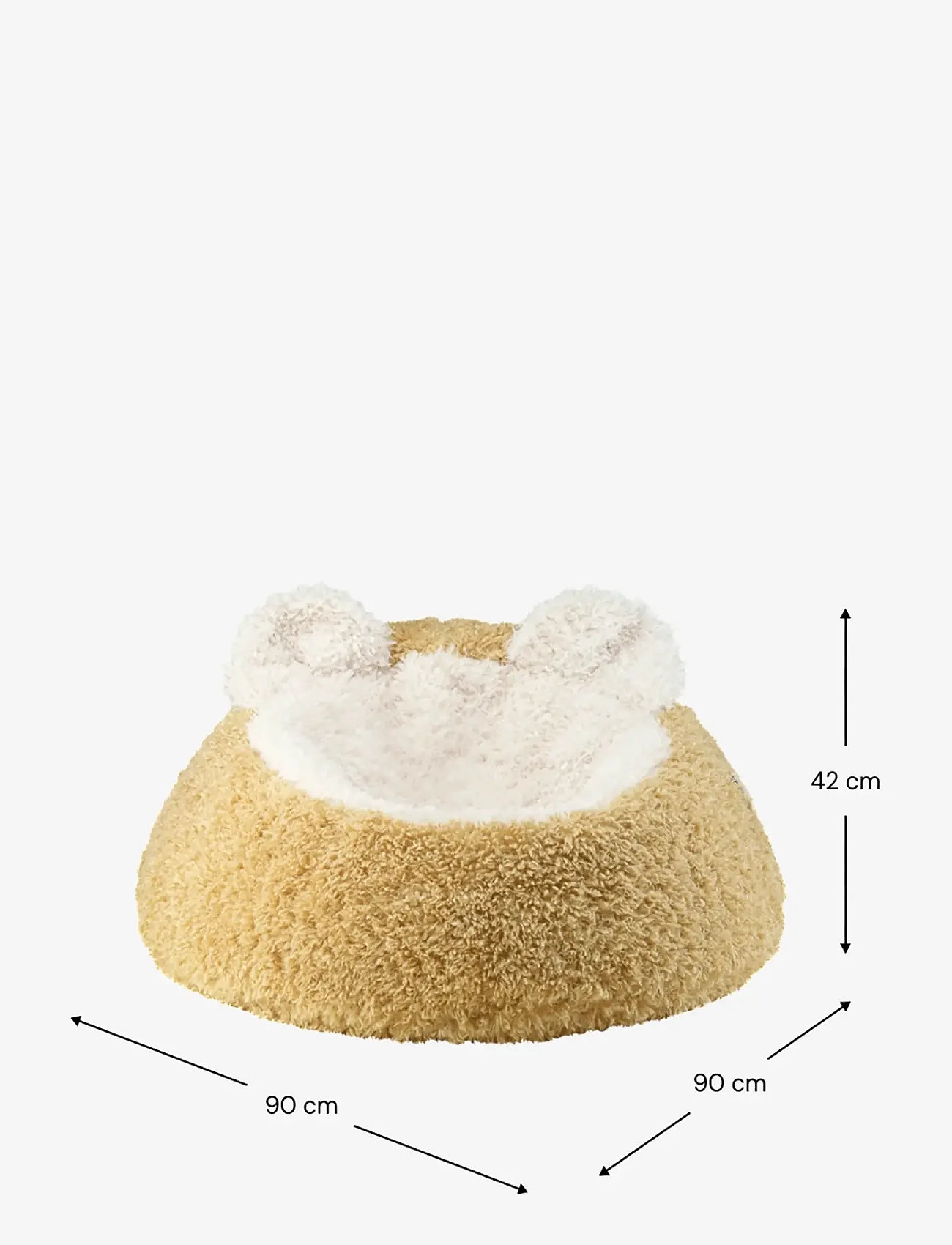 Wigiwama - Beanbag Yeti - poufs & lehnstühle - honey - 2
