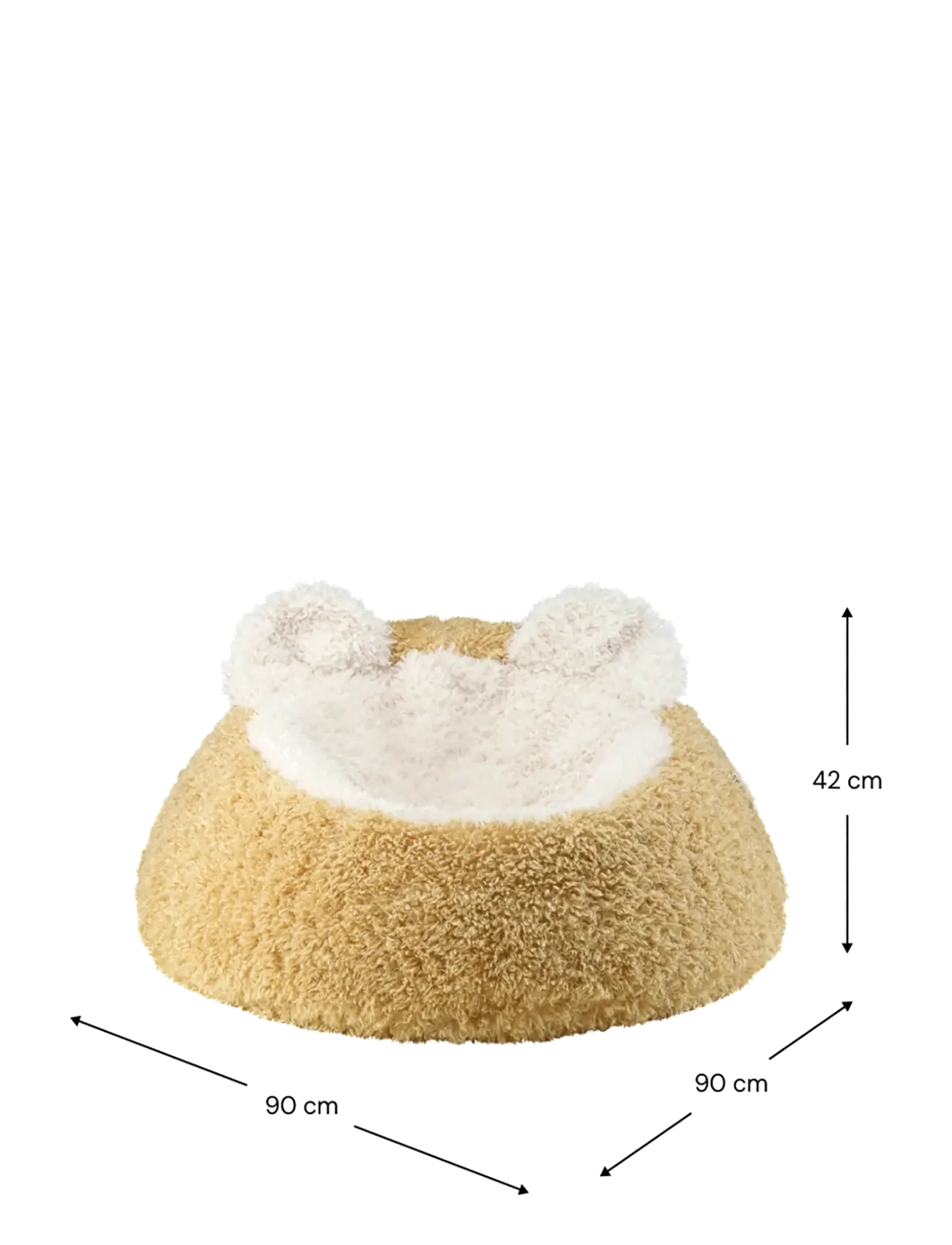 Wigiwama - Beanbag Yeti - poufit ja nojatuolit - honey - 2