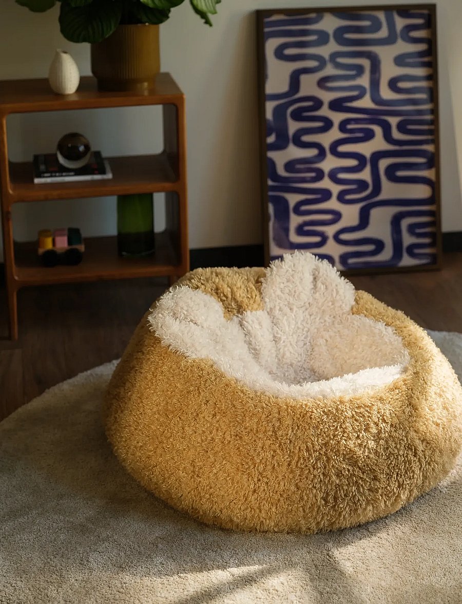 Wigiwama - Beanbag Yeti - poufs & lehnstühle - honey - 4