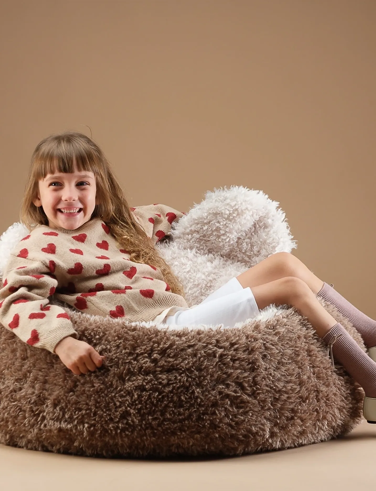 Wigiwama - Beanbag Yeti - poufs & lehnstühle - truffle - 5