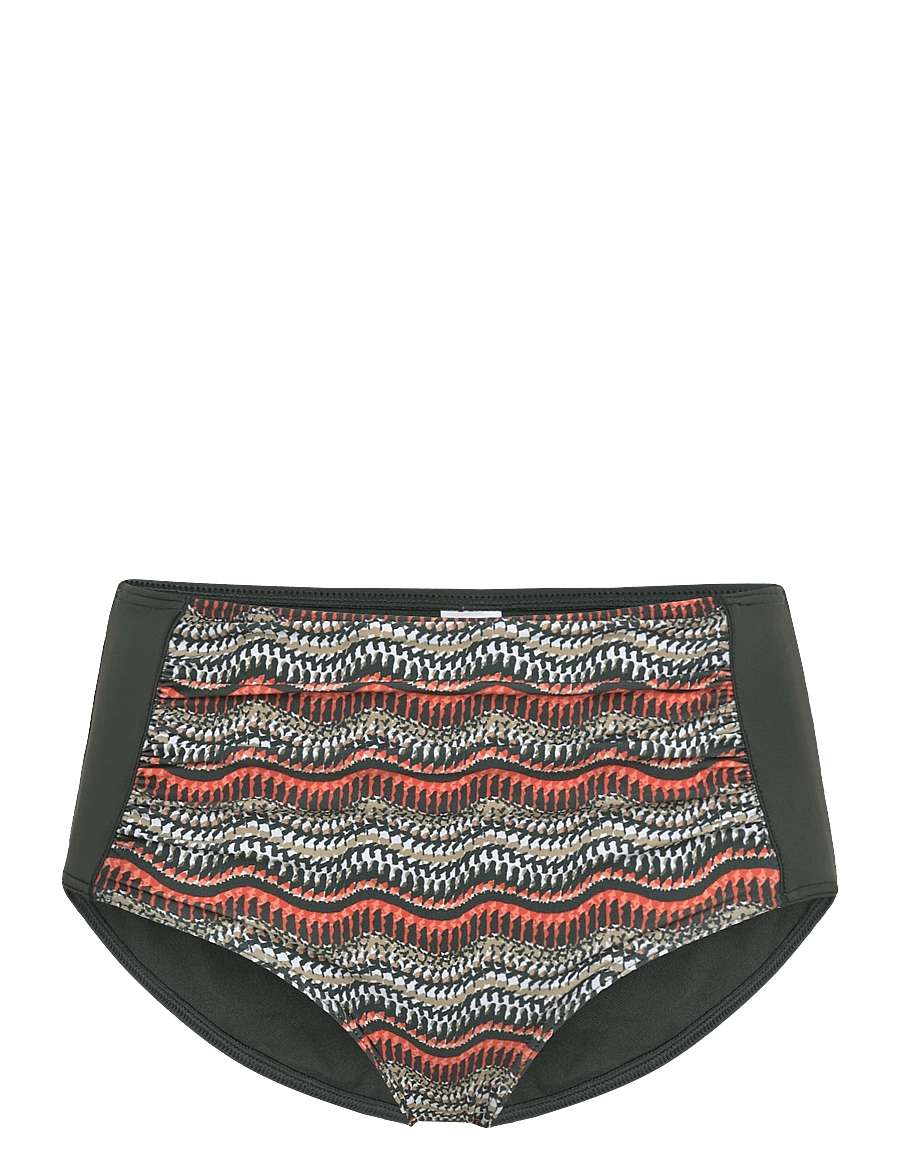 Wiki - Swim Midi Shape - bikinitrosor med hög midja - toscana - 1
