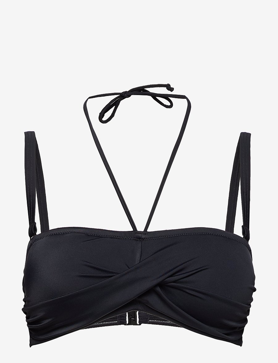 Wiki - Bandeau bikini top - bandeau-bikinis - black - 1