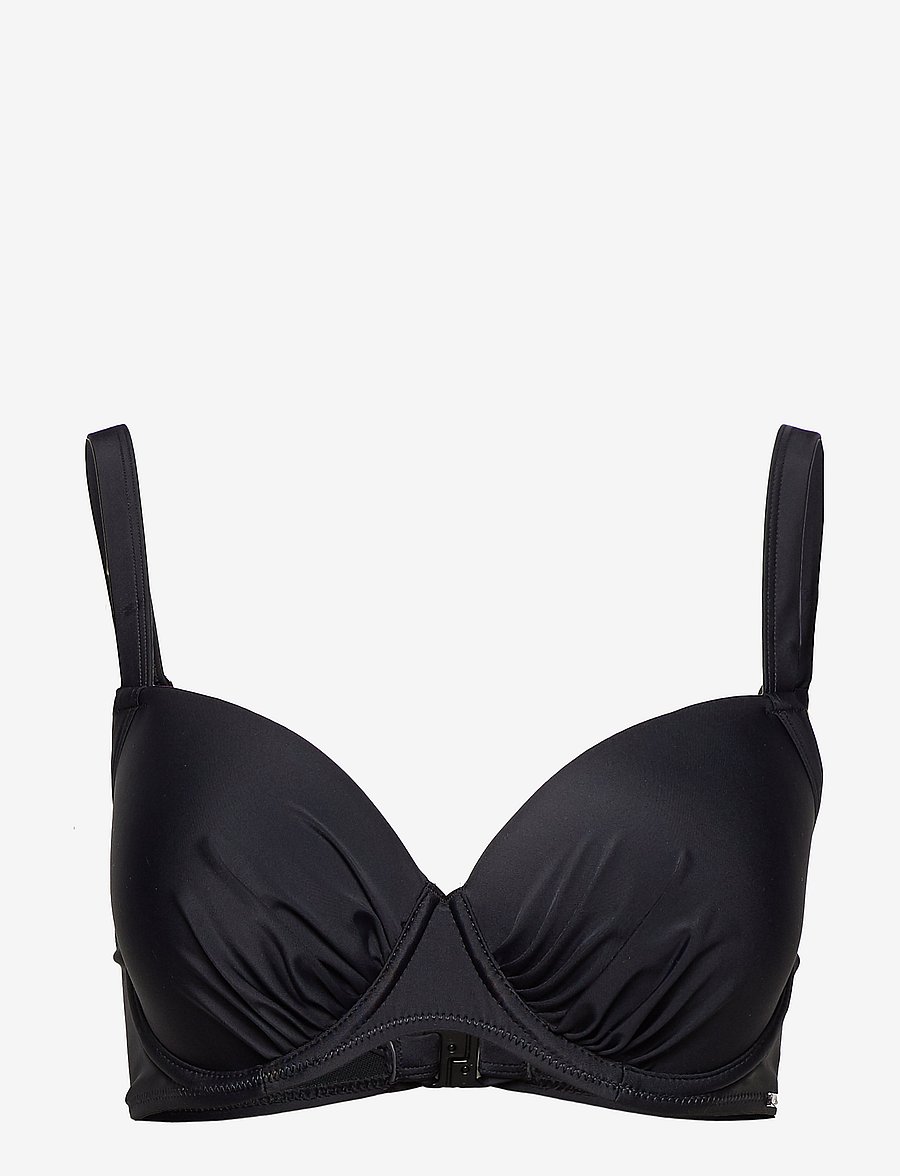 Wiki - Balconette bikini top - tugikaartega bikiinirinnahoidjad - black - 1