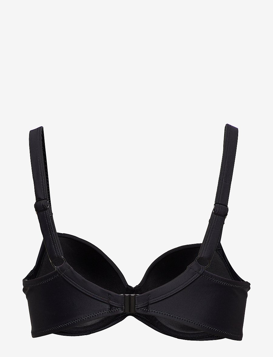 Wiki - Balconette bikini top - tugikaartega bikiinirinnahoidjad - black - 2