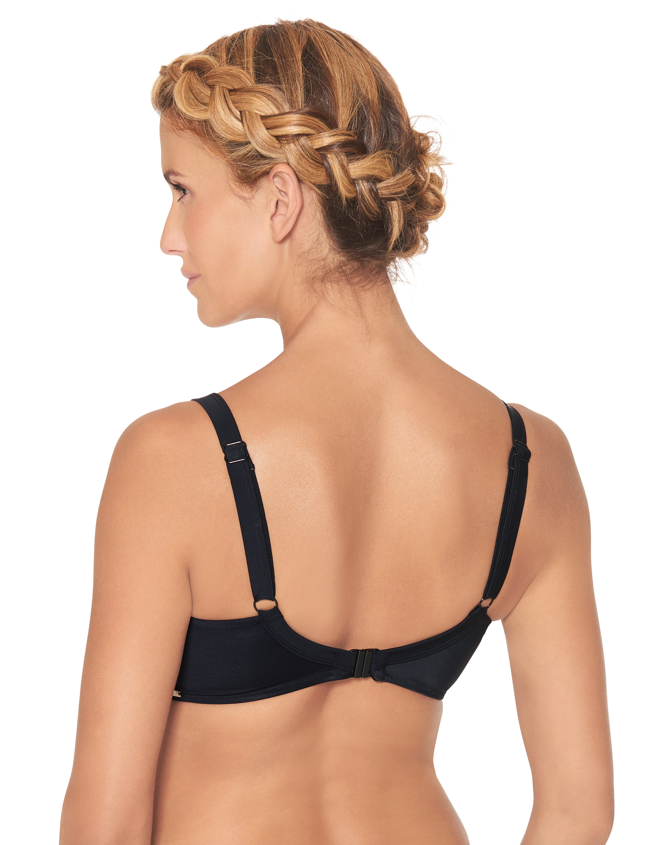 Wiki - Balconette bikini top - bikini-oberteile mit bügel - black - 4