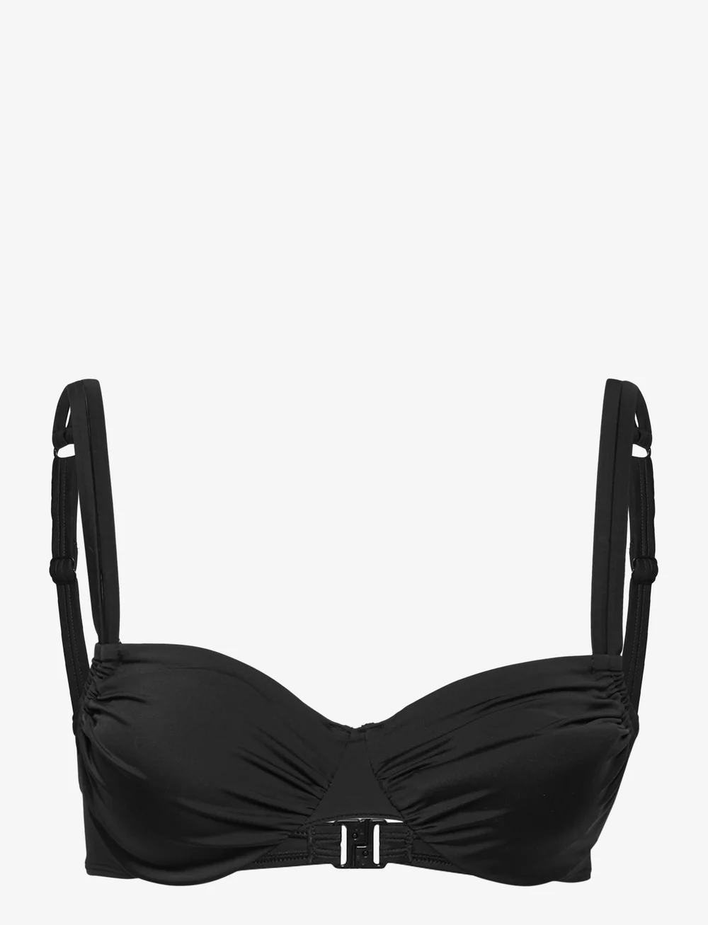 Wiki - Adjustable bikini top - bikini-oberteile mit bügel - black - 1