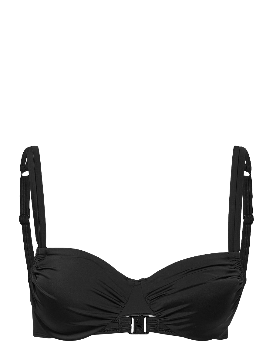 Wiki - Adjustable bikini top - bikini-oberteile mit bügel - black - 1
