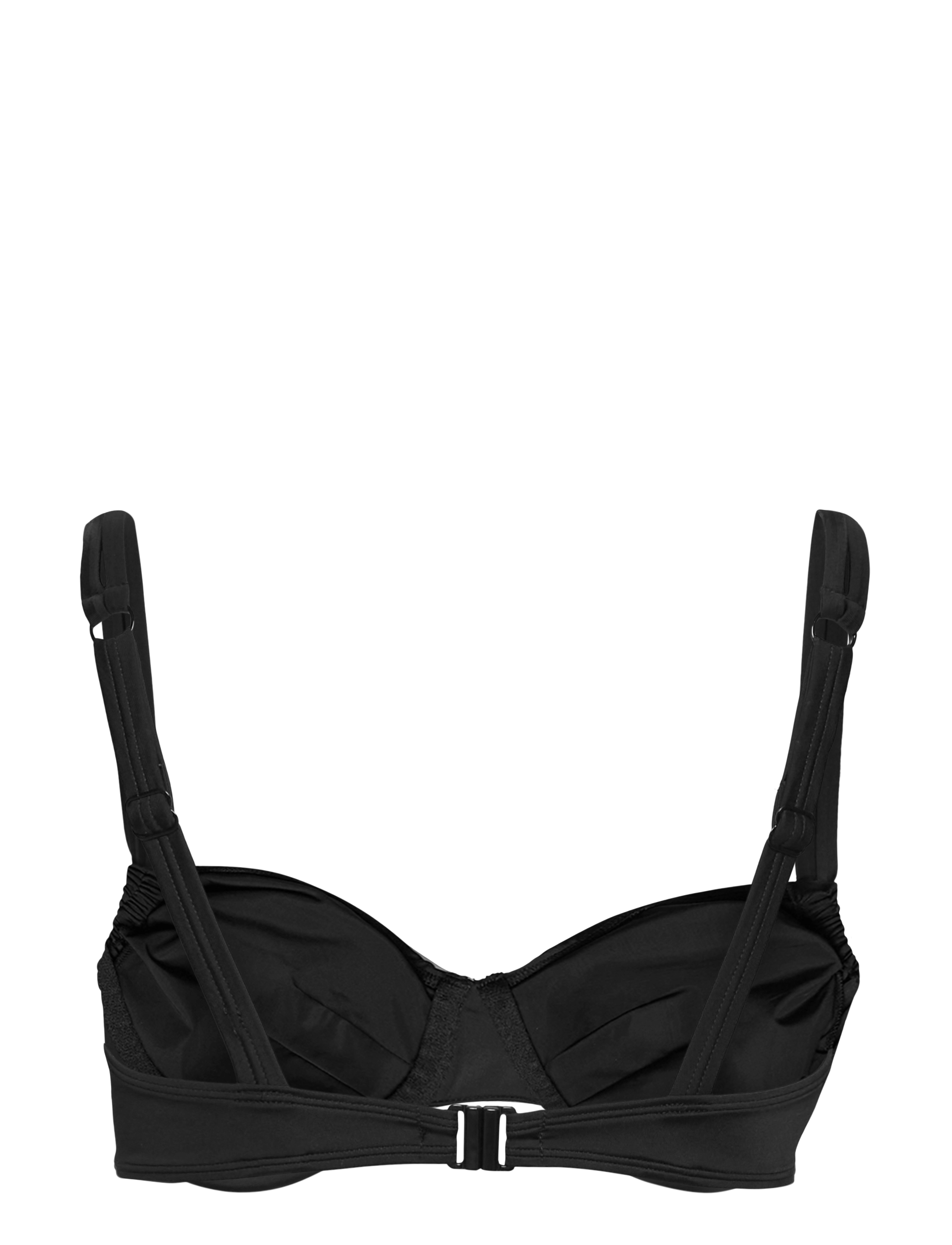 Wiki - Adjustable bikini top - bikinitoppar med bygel - black - 2
