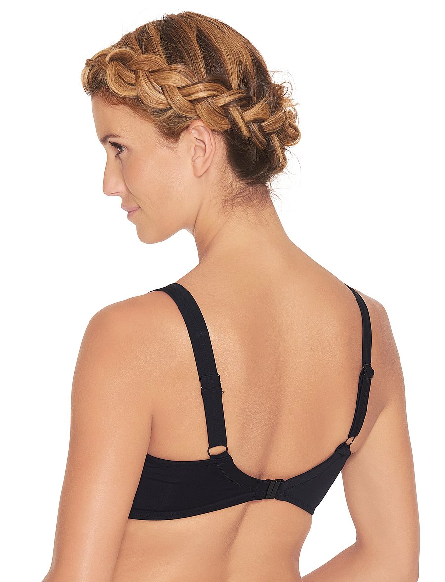 Wiki - Full Cup bikini top - bikinitoppar med bygel - black - 4