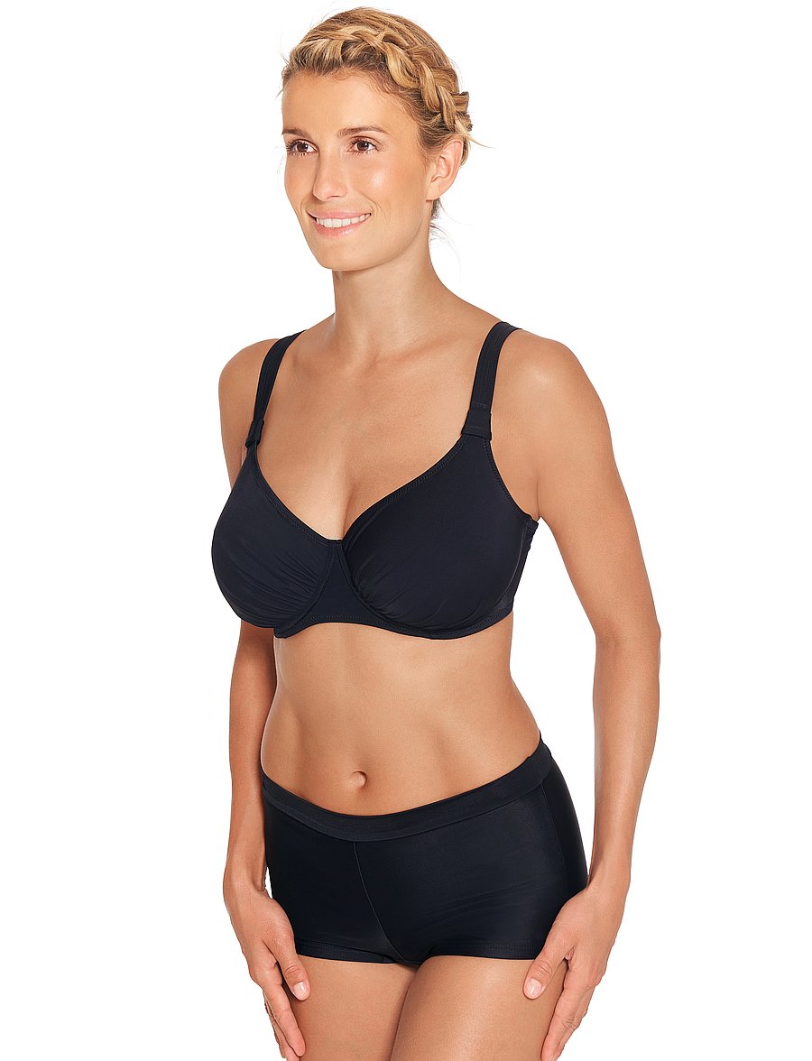 Wiki - Full Cup bikini top - bikinitoppar med bygel - black - 5