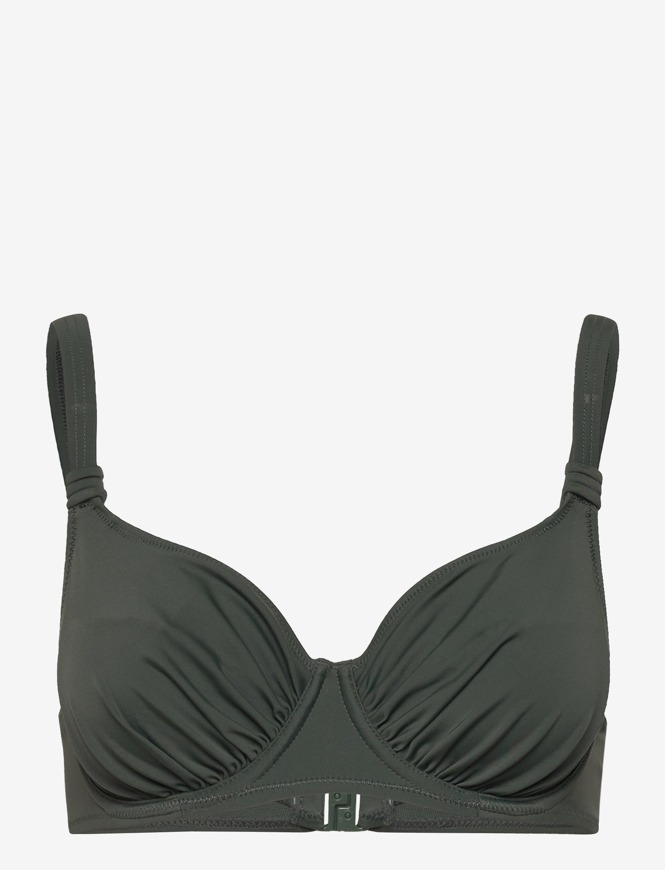 Wiki - Full Cup bikini top - bikinitoppe med bøjle - olive - 1