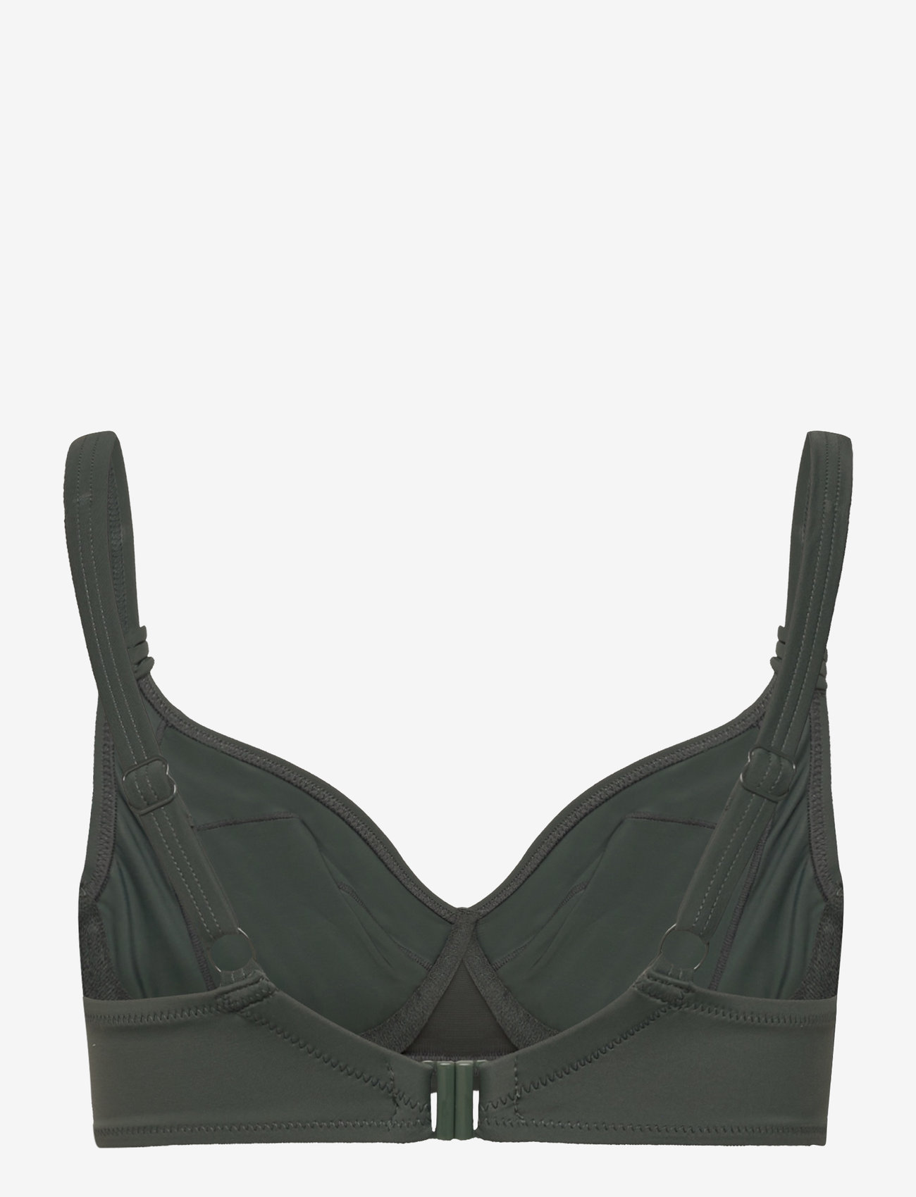 Wiki - Full Cup bikini top - bikinitoppe med bøjle - olive - 2