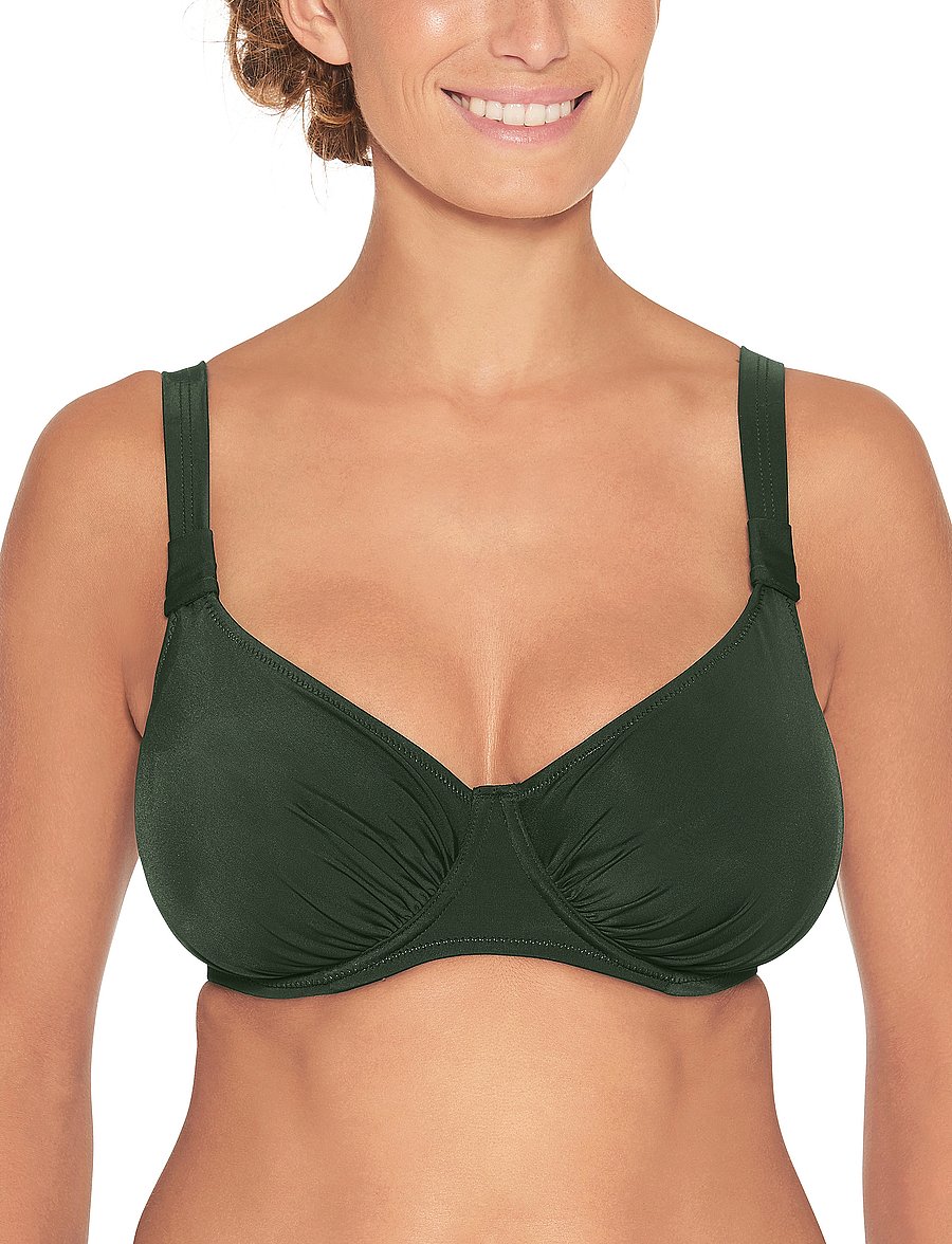 Wiki - Full Cup bikini top - bikini-oberteile mit bügel - olive - 4