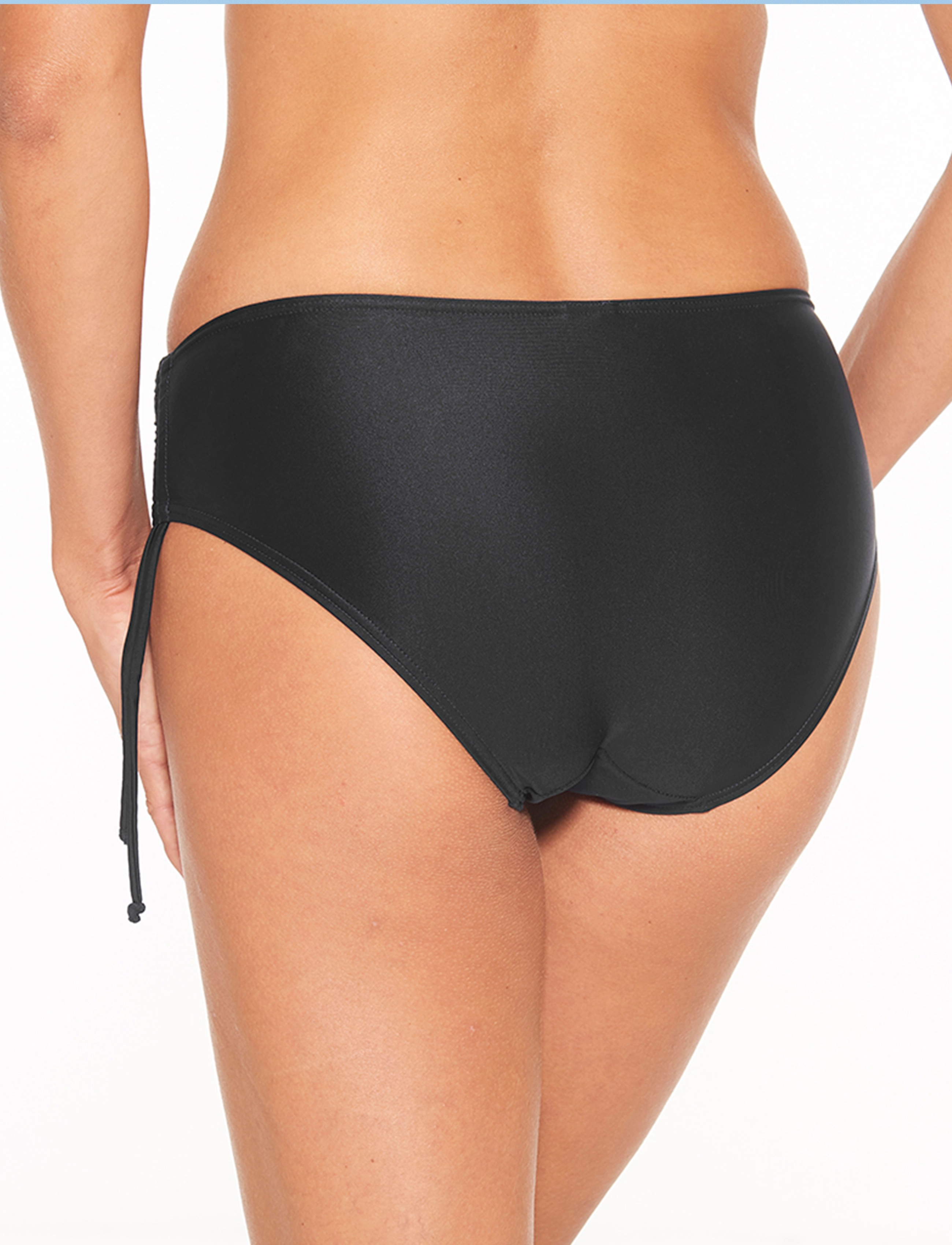 Wiki - Swim Tai Extension - bikinis mit seitenbändern - black - 3