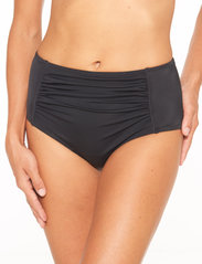Wiki - Swim Midi Shape - højtaljede bikiniunderdele - black - 2