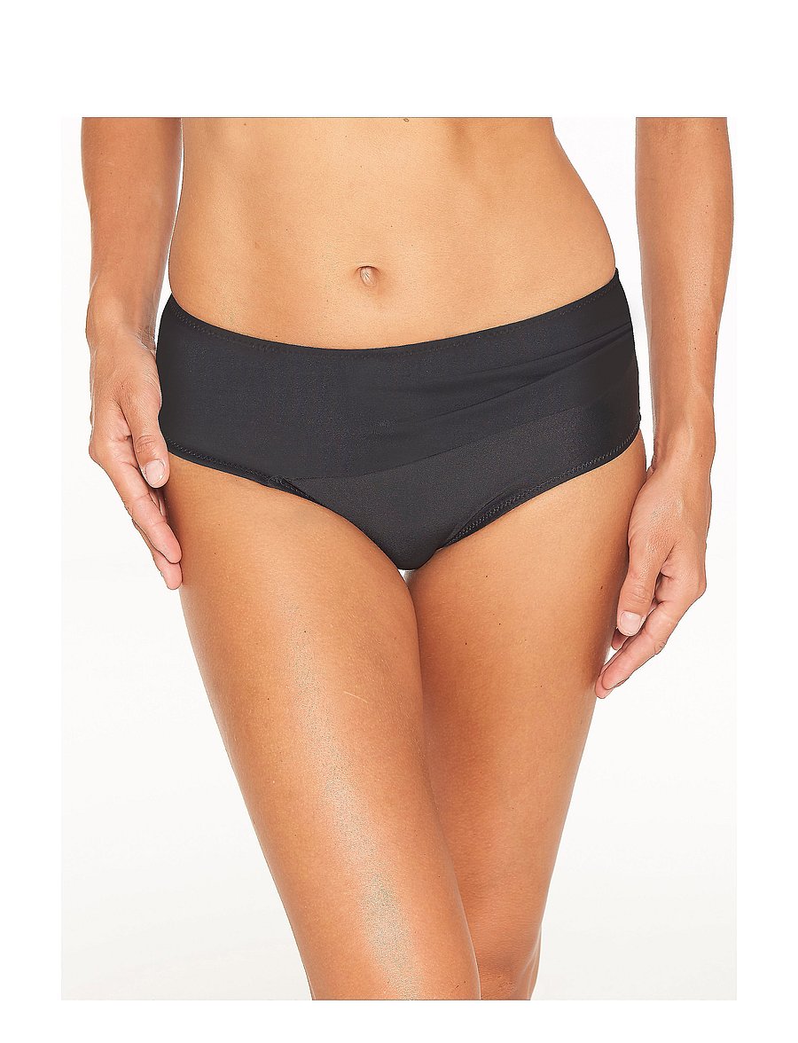 Wiki - Swim Midi Classic - majtki bikini - black - 0