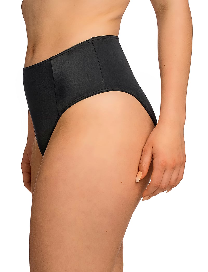 Wiki - Swim Tai High Waist - bikinihosen mit hoher taille - black - 4