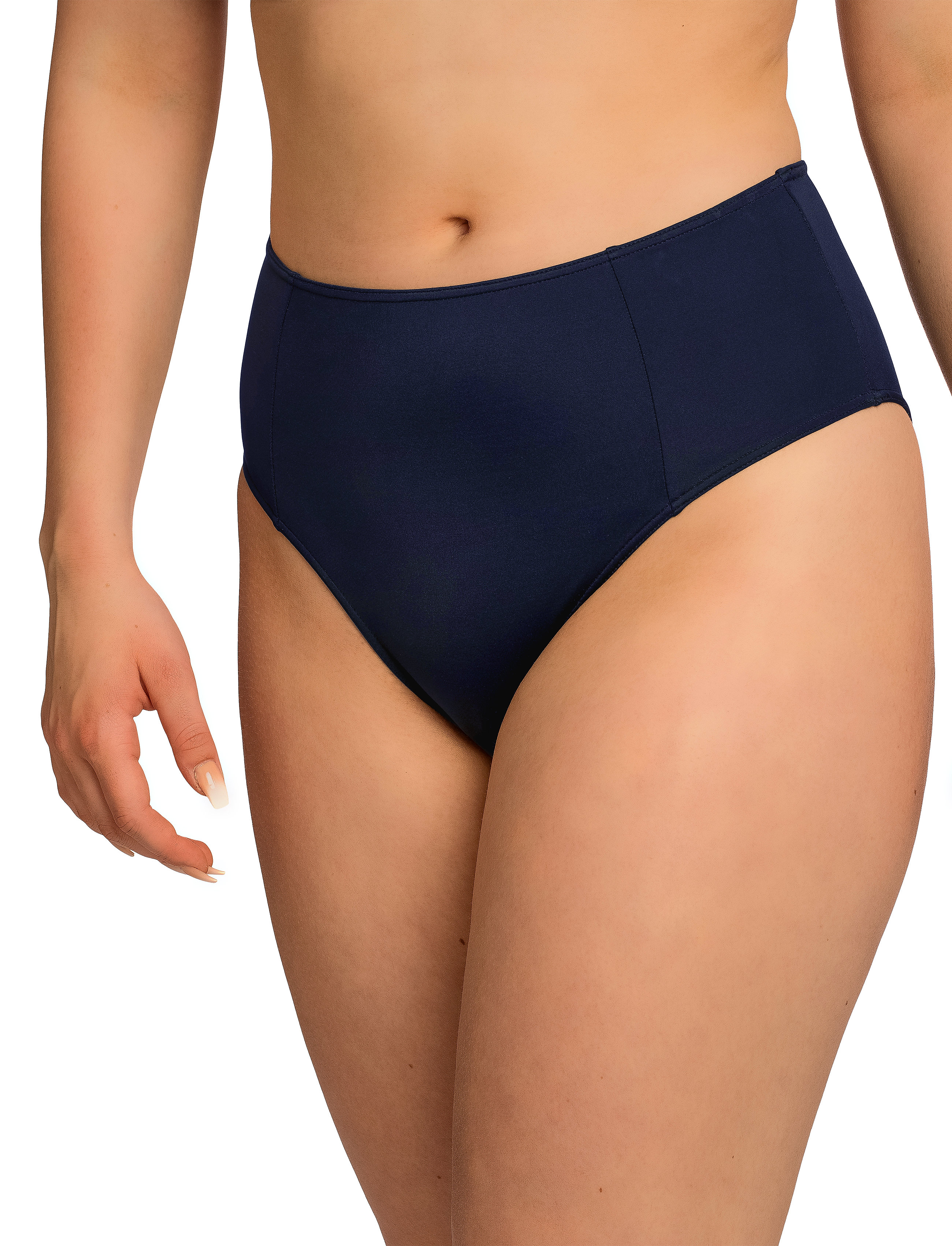 Wiki Swim Tai High Waist, 36, Bikini Unterteile, Blau - Waist Bikinis, Frauen