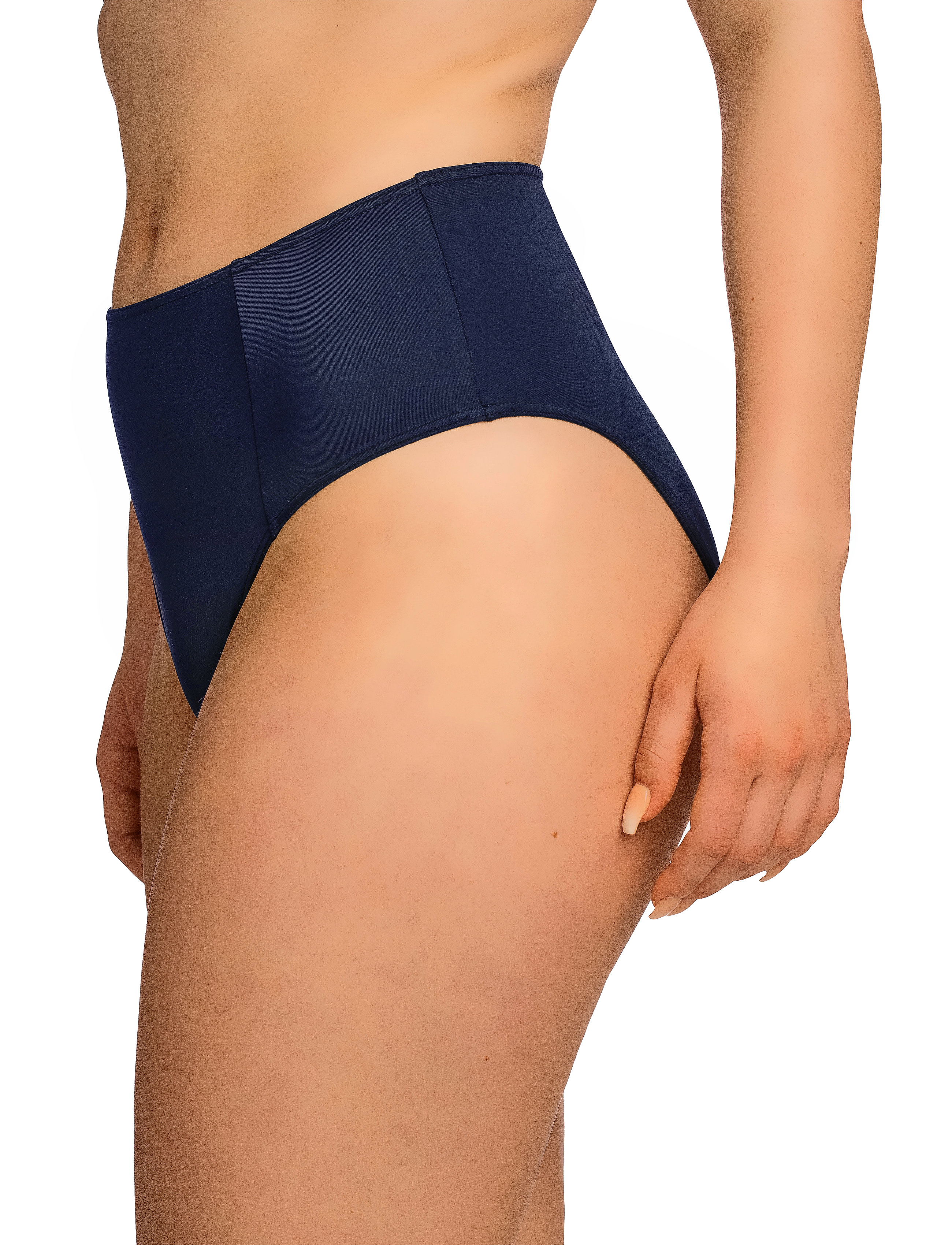 Wiki - Swim Tai High Waist - bikinio kelnaitės aukštu liemeniu - midnight - 3