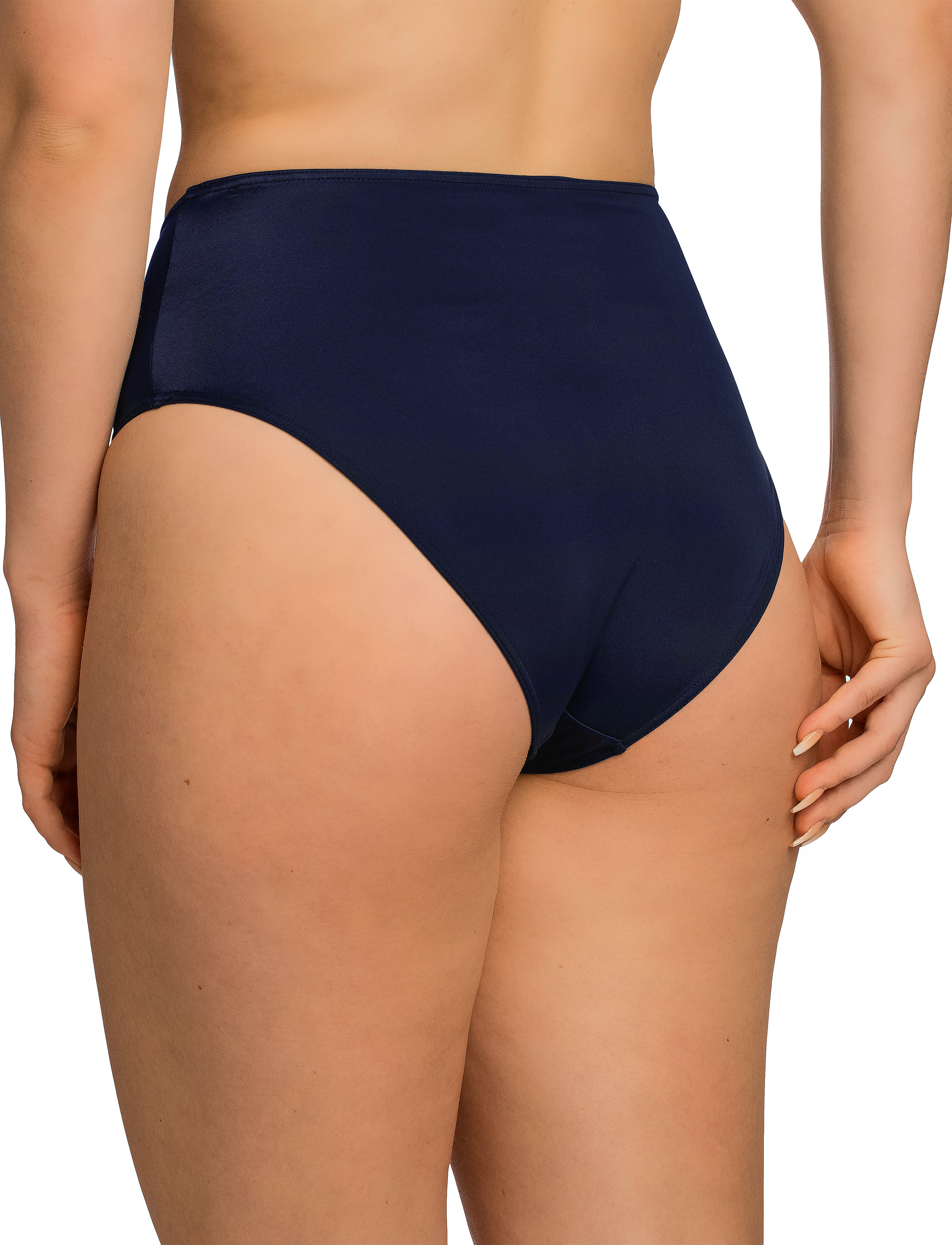 Wiki - Swim Tai High Waist - bikinio kelnaitės aukštu liemeniu - midnight - 4