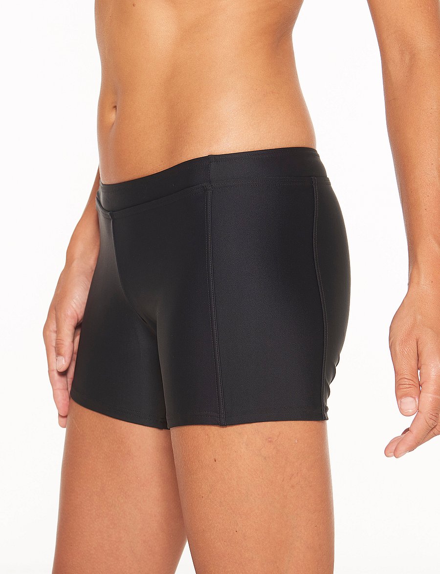 Wiki - Swim Panty with leg - bikini-slips - black - 3