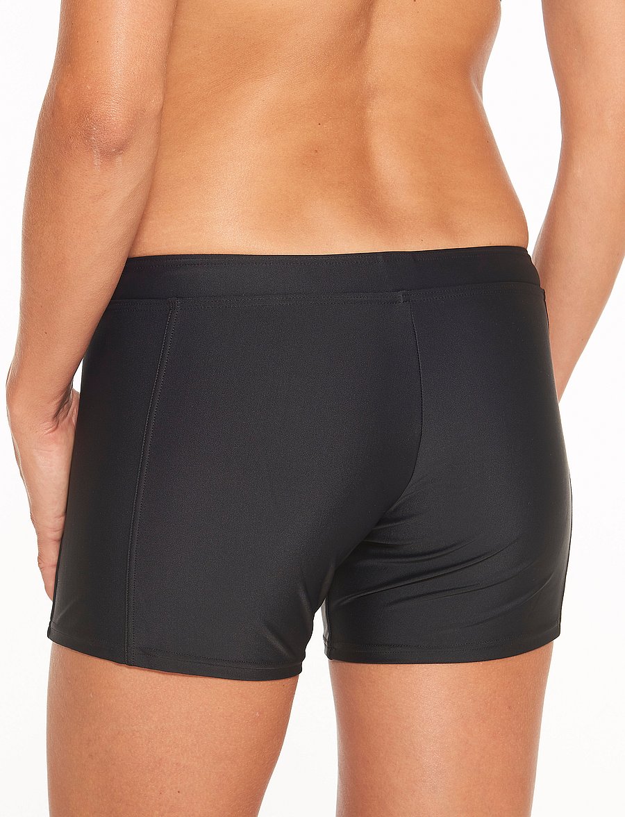 Wiki - Swim Panty with leg - bikini-slips - black - 4