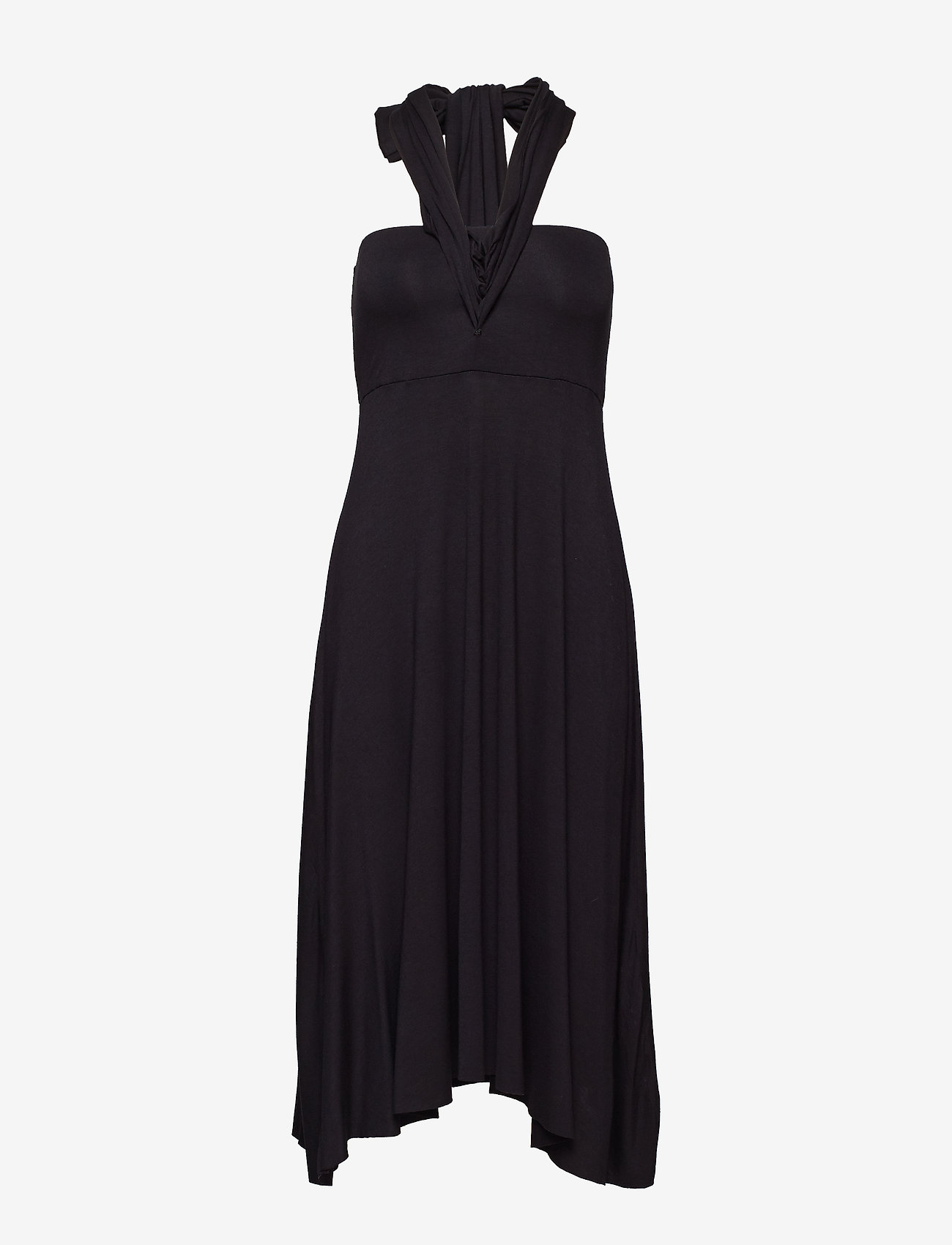 Wiki - Multifunction Bamboo beach dress - black - 0