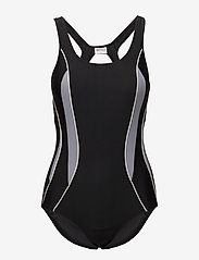 Wiki - Swimsuit Alba Sport - baddräkter - black/white - 1