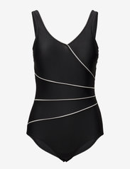 Swimsuit Daniella Classic - BLACK/WHITE