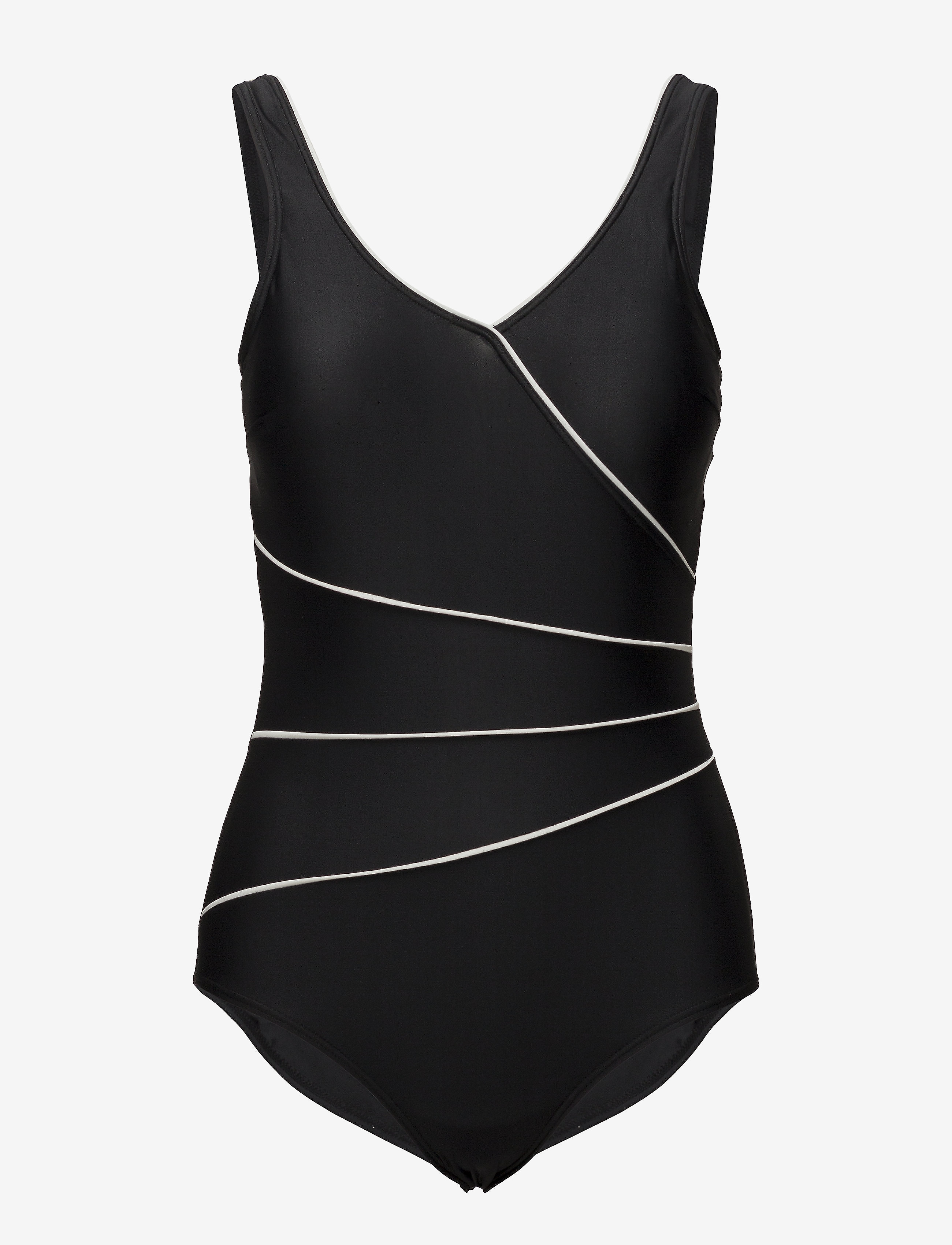 Wiki Swimsuit Daniella Classic - Badedragter - BLACK/WHITE / black