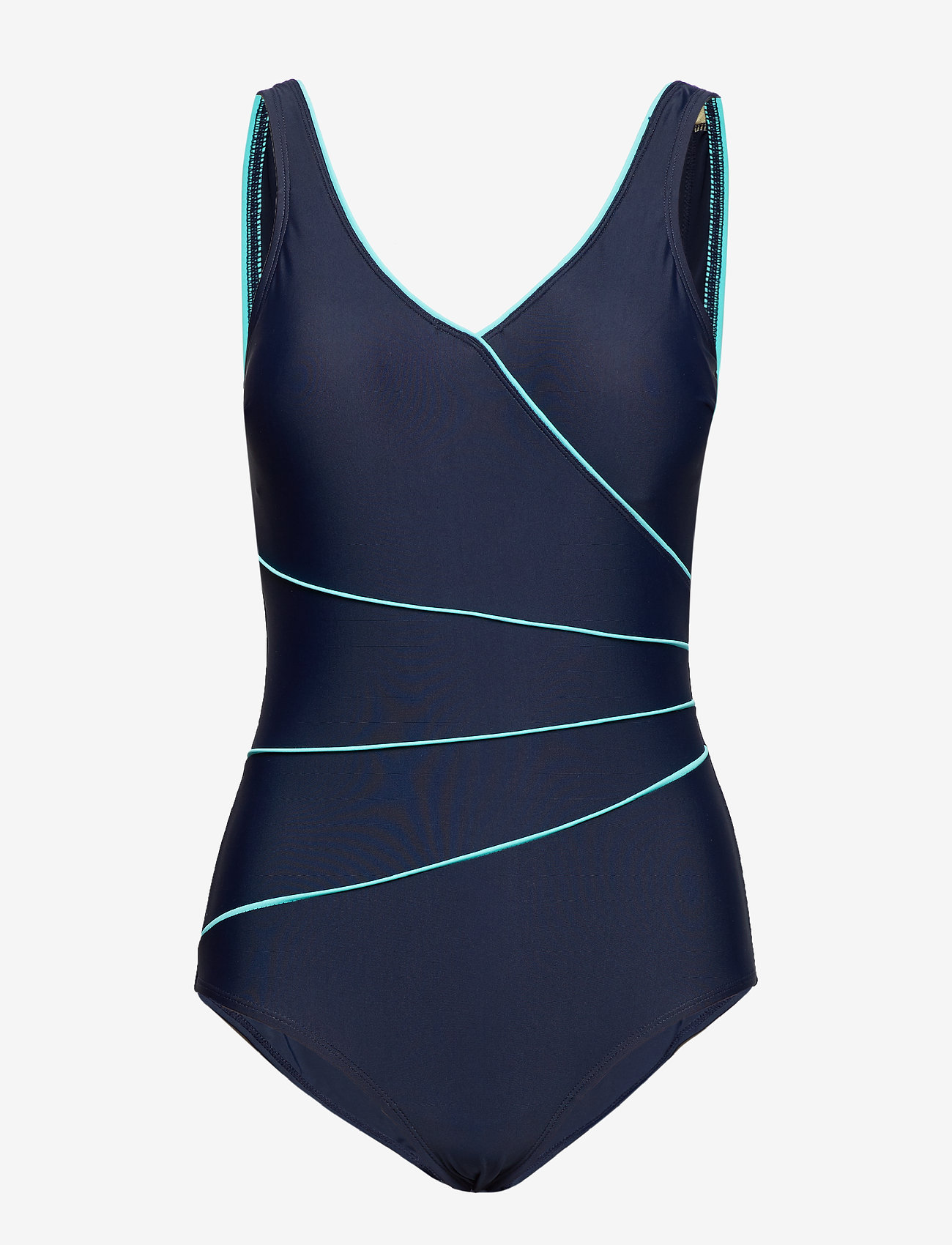 Wiki - Swimsuit Daniella Classic - kostiumy kąpielowe - navy/aqua - 1