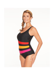 Wiki - Swimsuit Bianca Classic+ - 1 pièces - black/red - 4