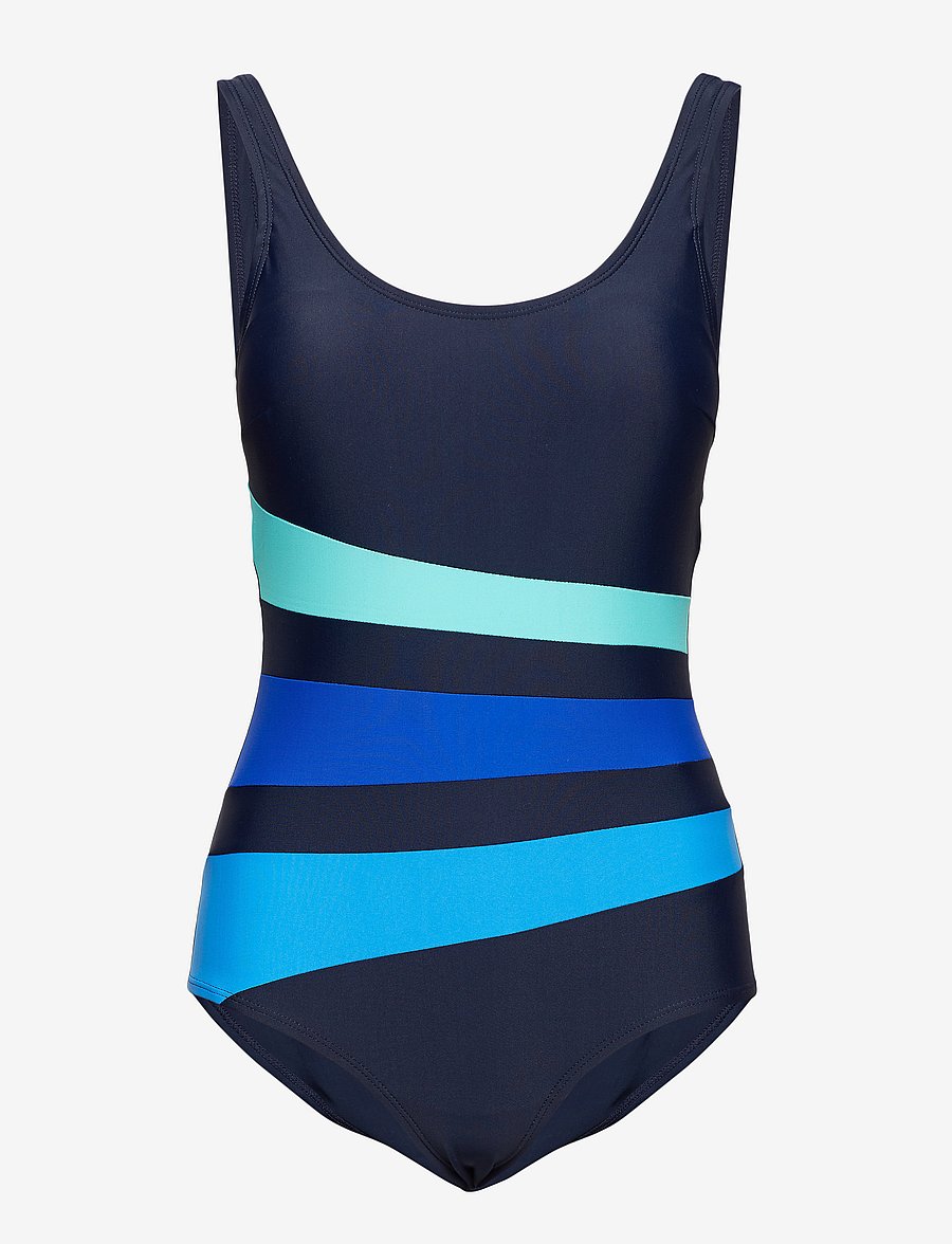 Wiki - Swimsuit Bianca Classic+ - baddräkter - navy/aqua - 1