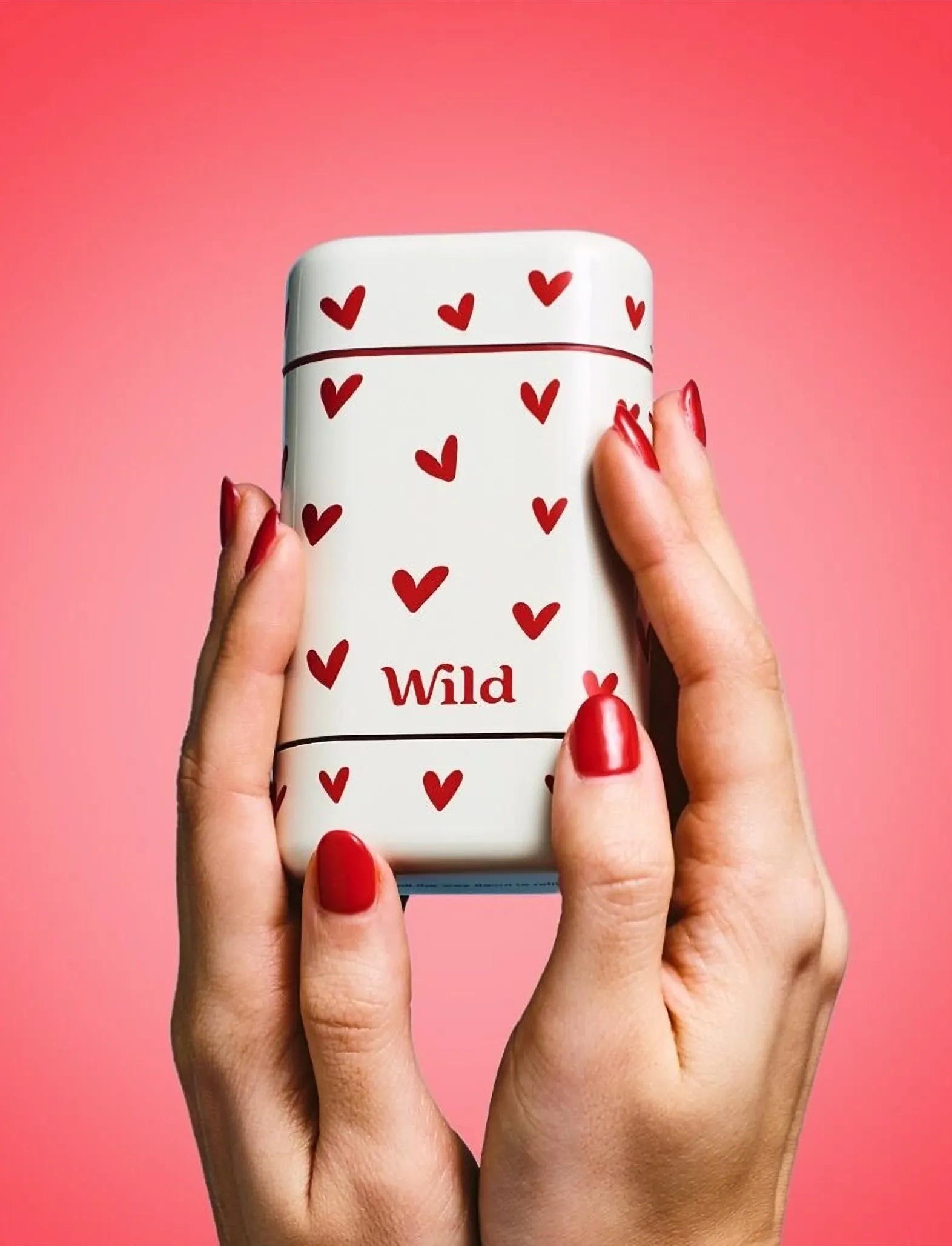 Wild Wild Deo Stick Heart Case Pink Grapefruit Lime, 40 GR, Nude, Creams & Wipes, Creams & Wipes, Dame