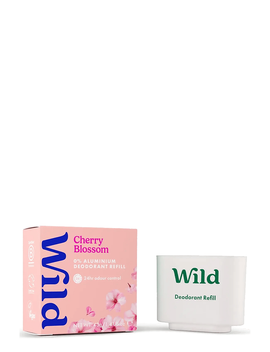 Wild - Wild deo stick refill cherry blossom - hudpleje - clear - 2
