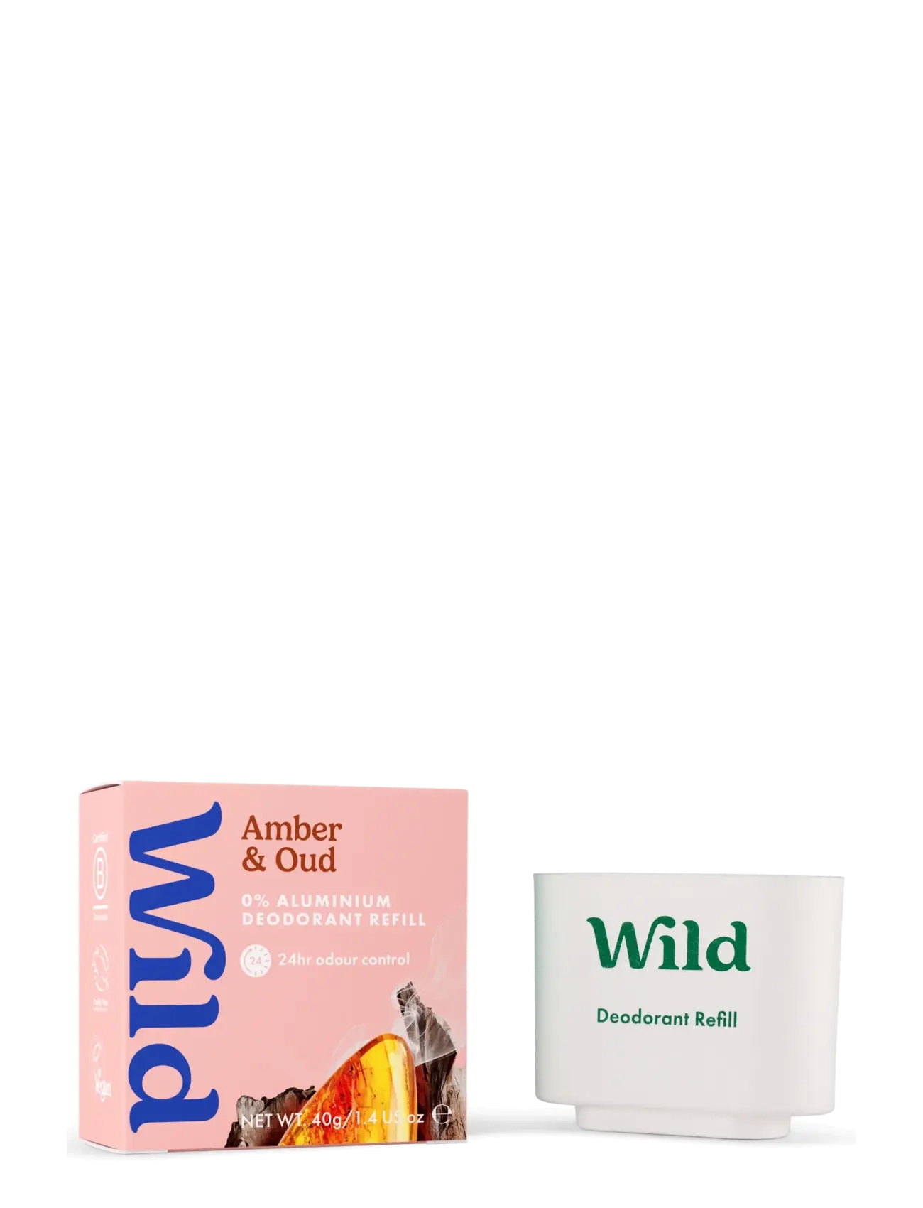 Wild Deo Stick Refill Amber Oud dam – bild 2