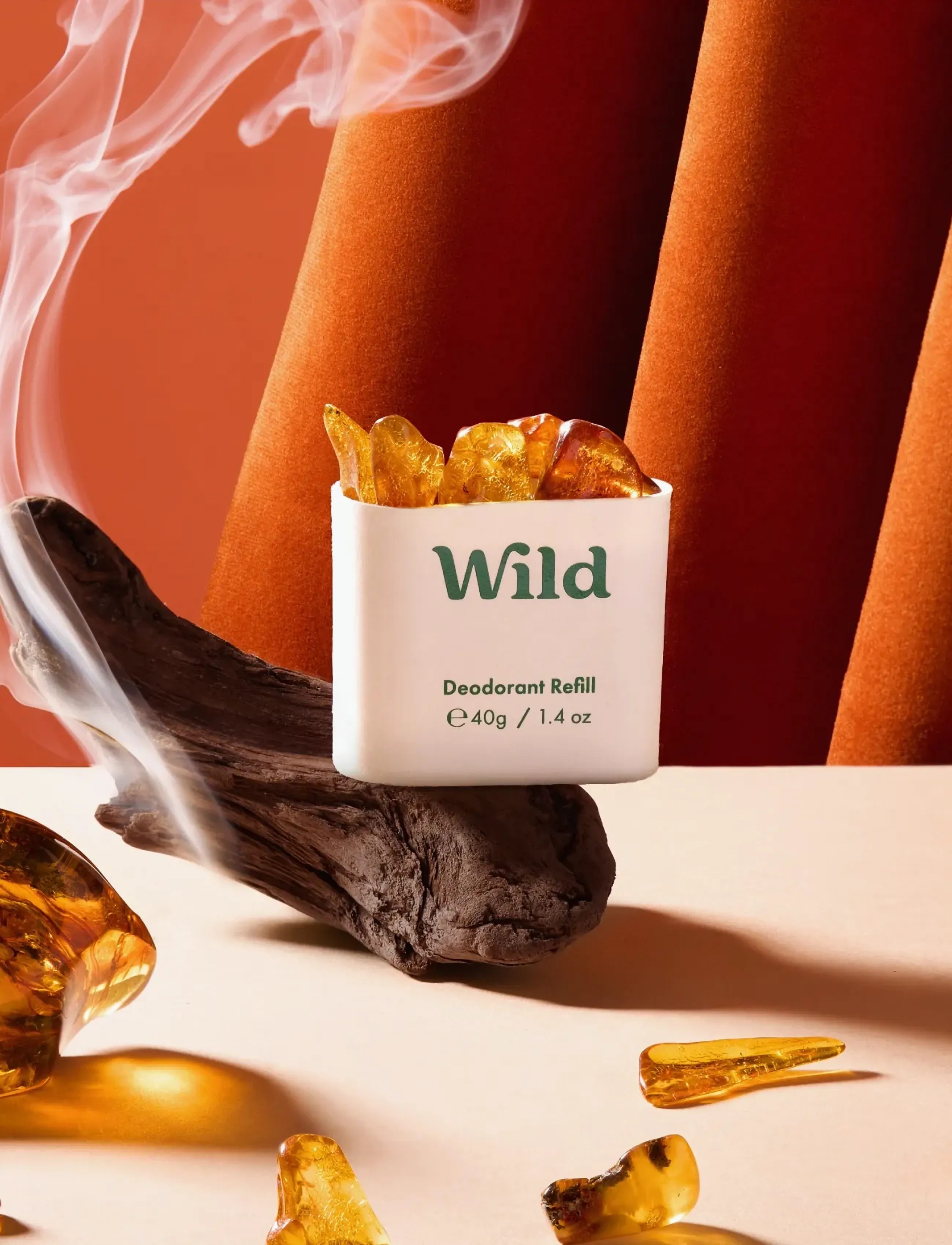 Wild - Wild deo stick refill amber oud - deostift & krämer - clear - 0