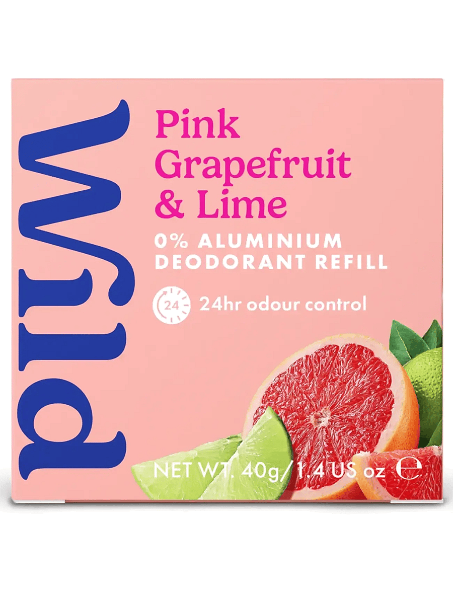 Wild - Wild deo stick refill pink grapefruit lime - hudpleje - clear - 1