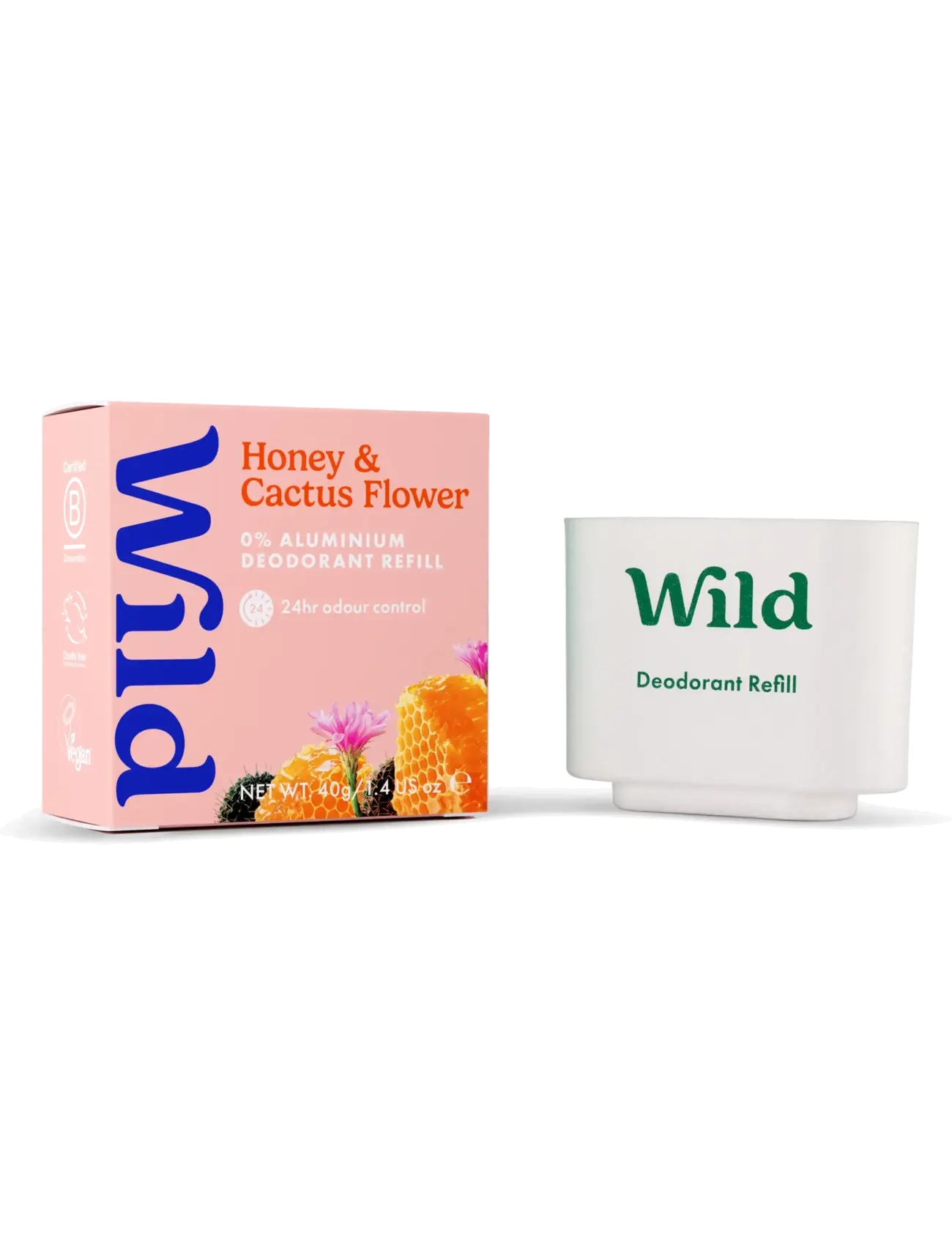 Wild - Wild deo stick refill honey cactus flower - húðumhirða - clear - 2
