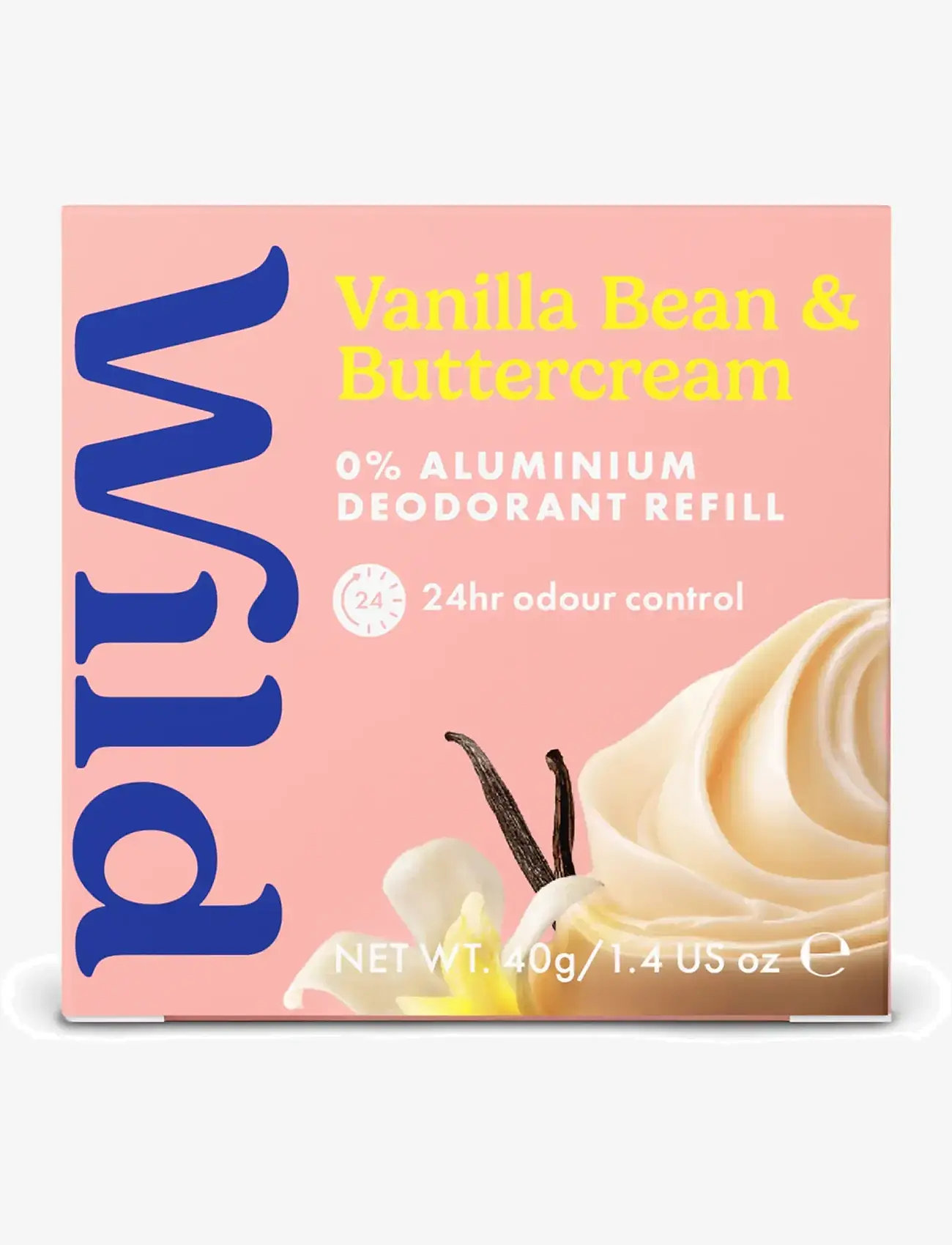Wild - Wild deo stick refill vanilla bean buttercream - hudpleje - clear - 0