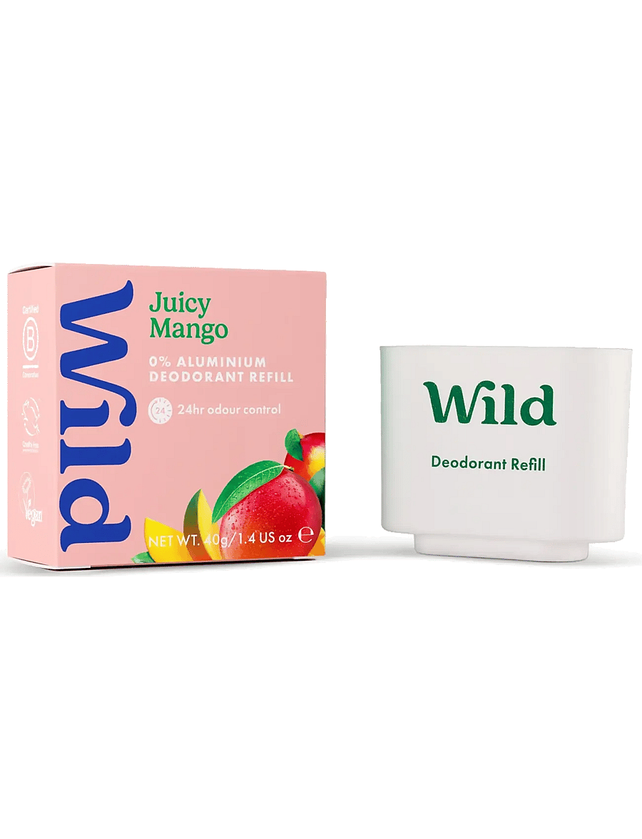 Wild - Wild deo stick refill juicy mango - hudpleje - clear - 2