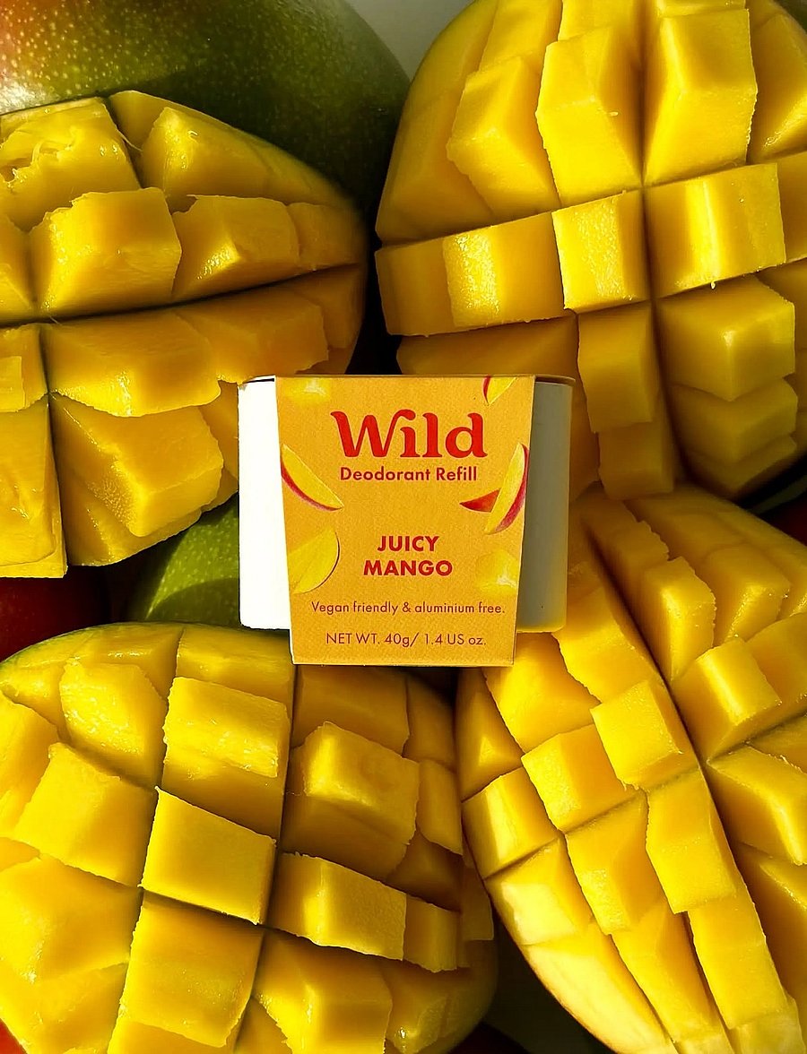 Wild - Wild deo stick refill juicy mango - hudpleje - clear - 0