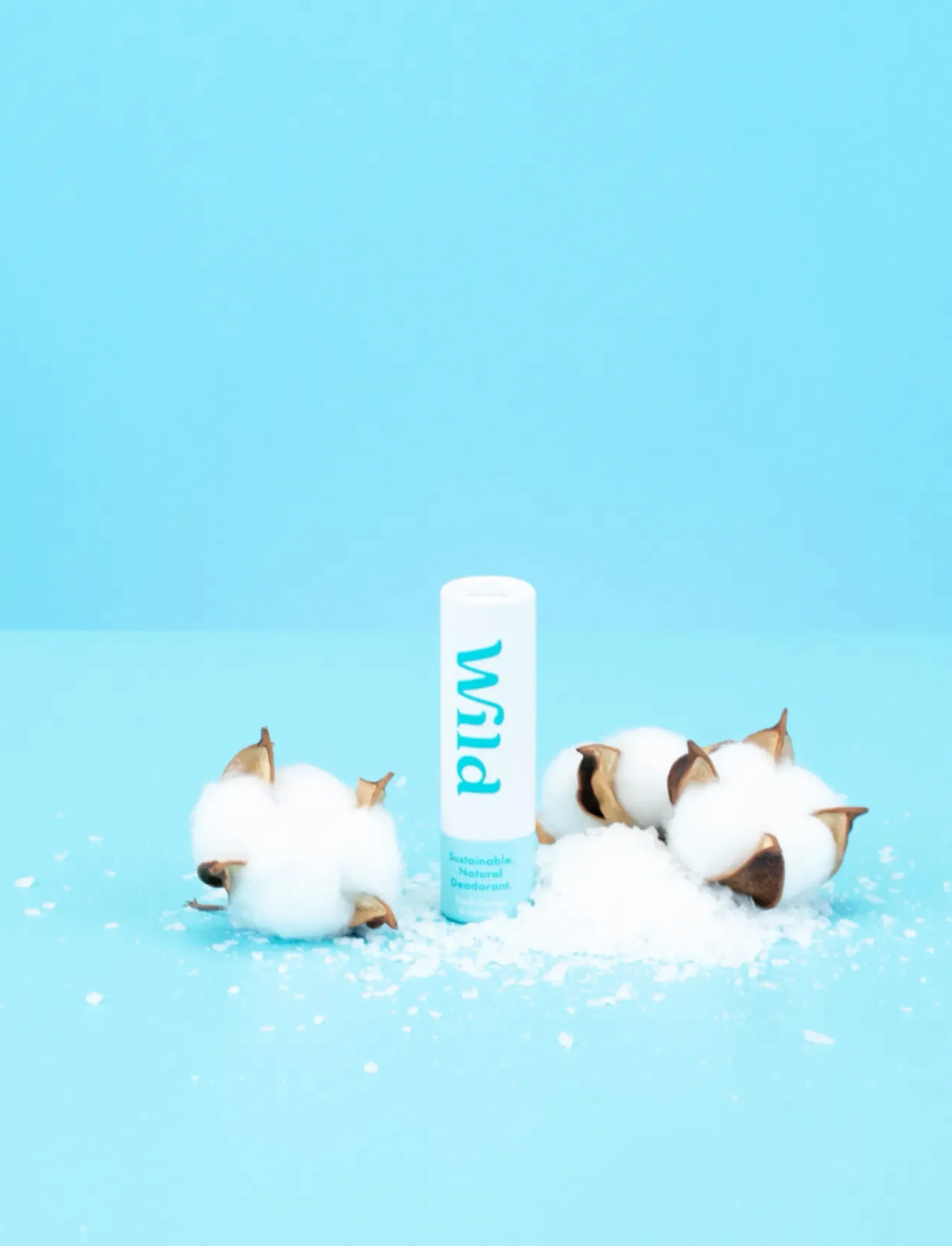 Wild Wild Deo Stick Mini Cotton, 16 GR, Nude, Creams & Wipes, Creams & Wipes, Dame